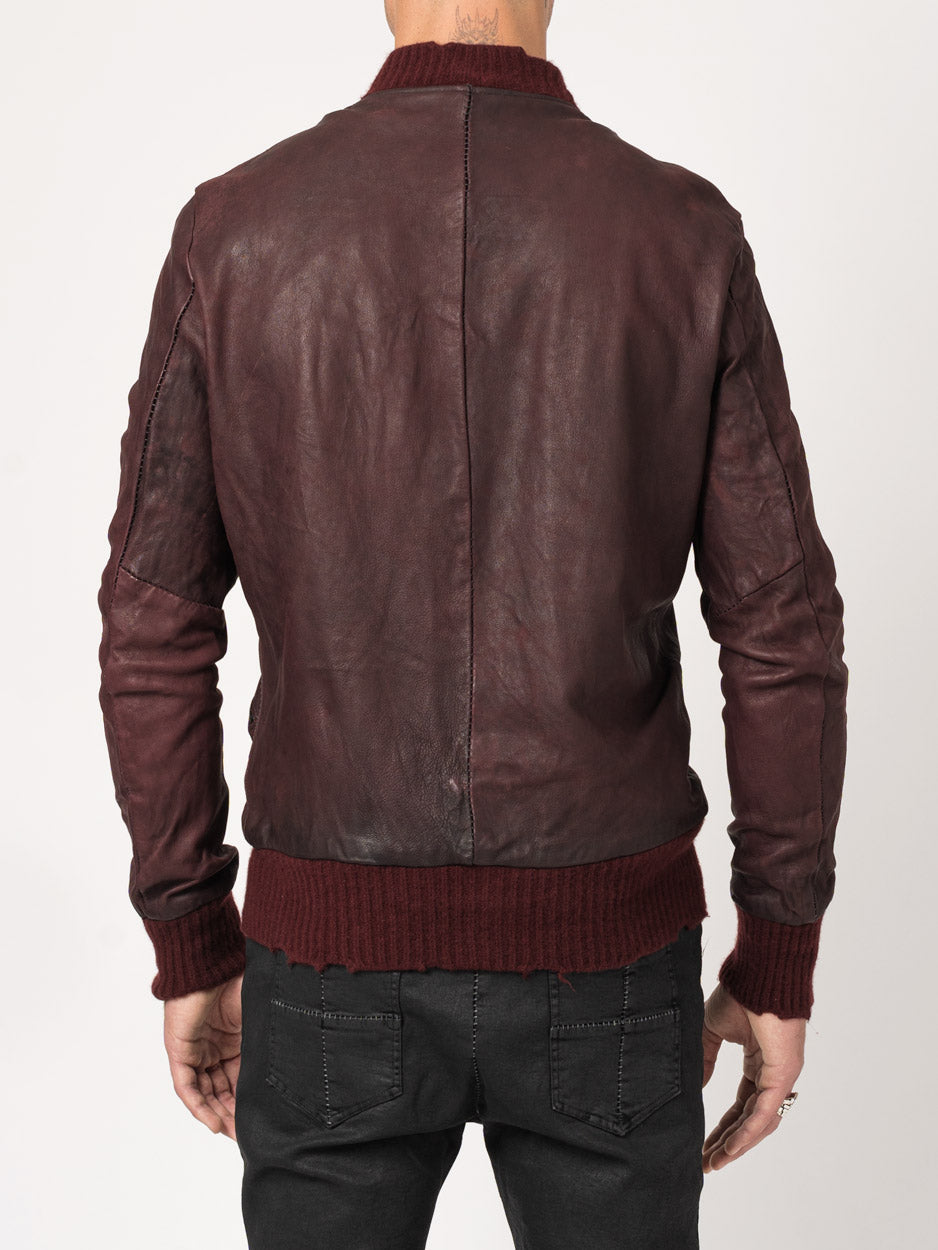 Leather Bomber