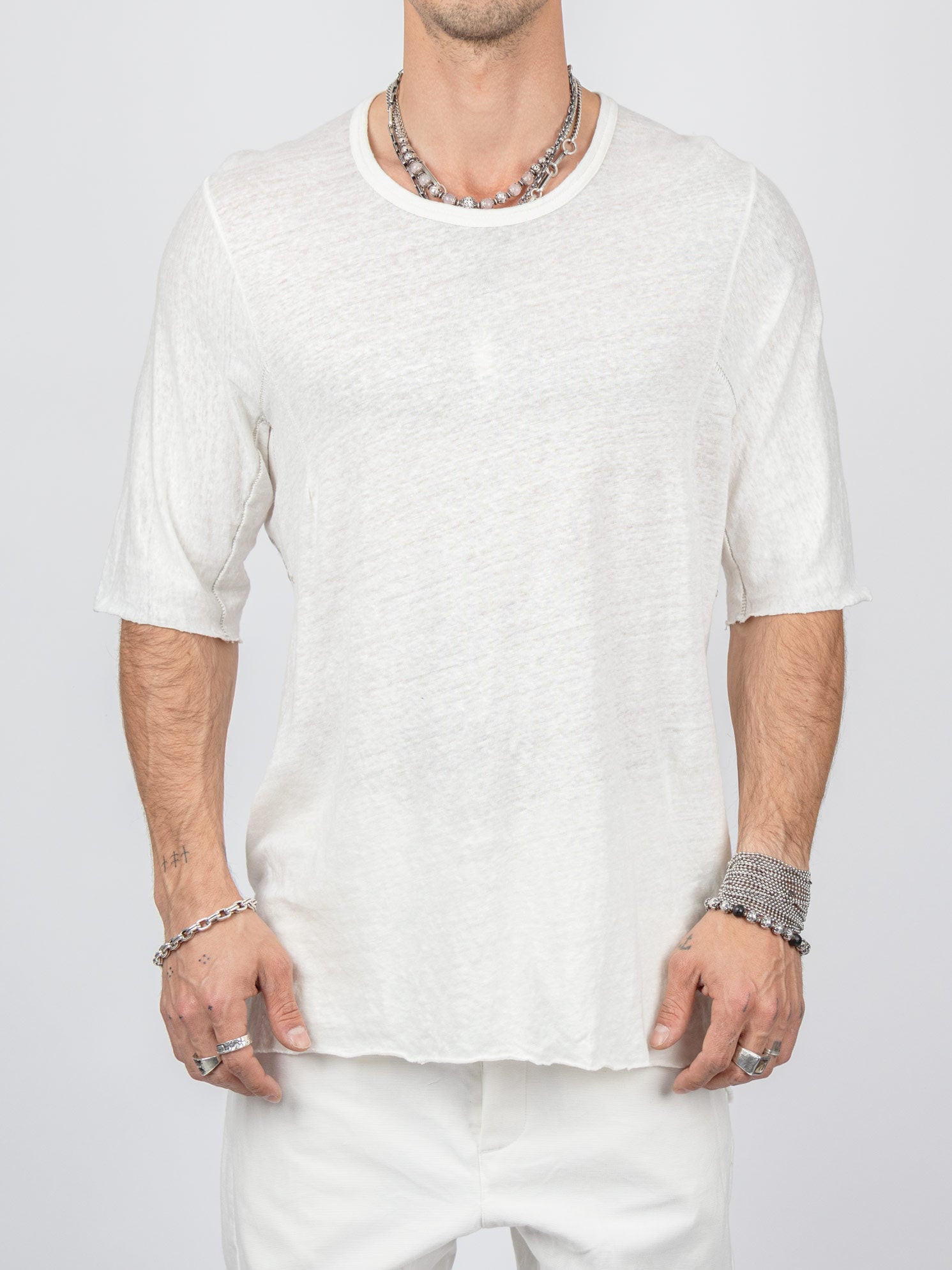 Staple 69 Linen Jersey T-Shirt