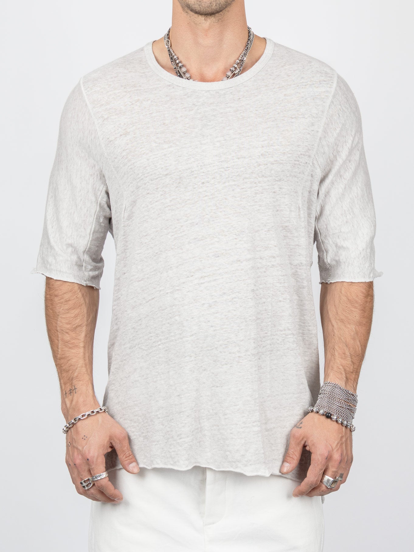 Staple 69 Linen Jersey T-Shirt