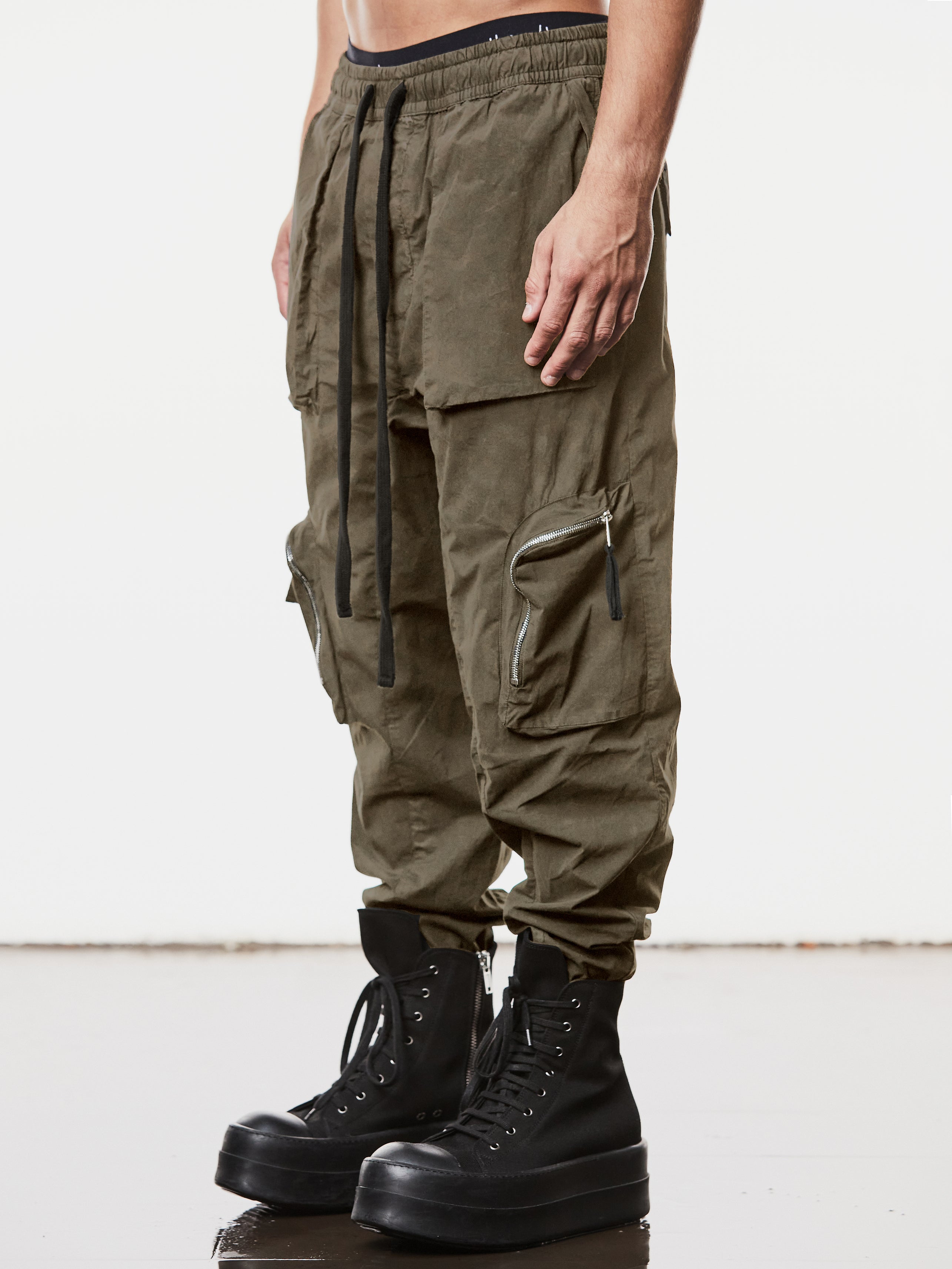 Woven Cargo Trousers