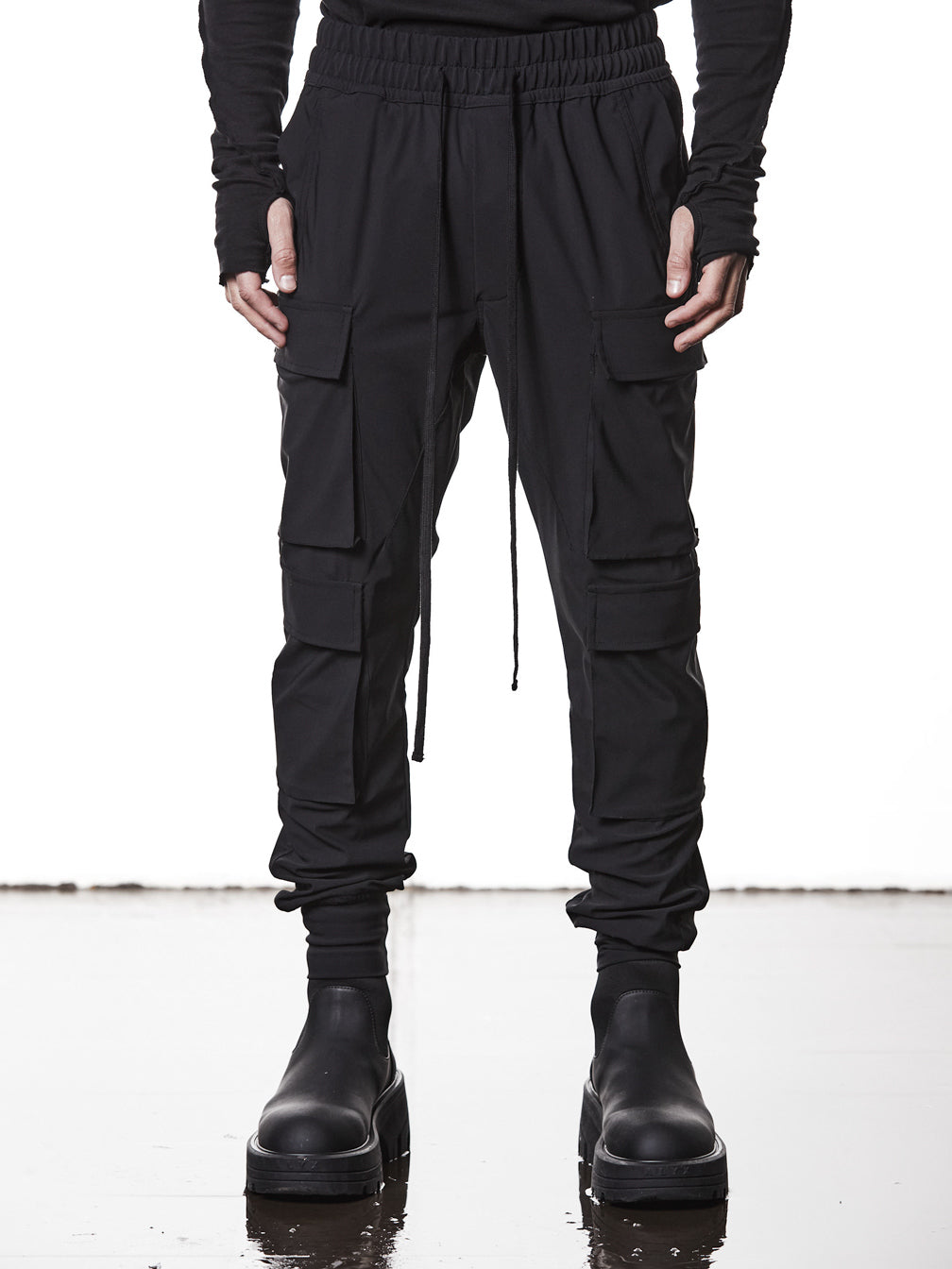 Slim Technical Cargo Trousers