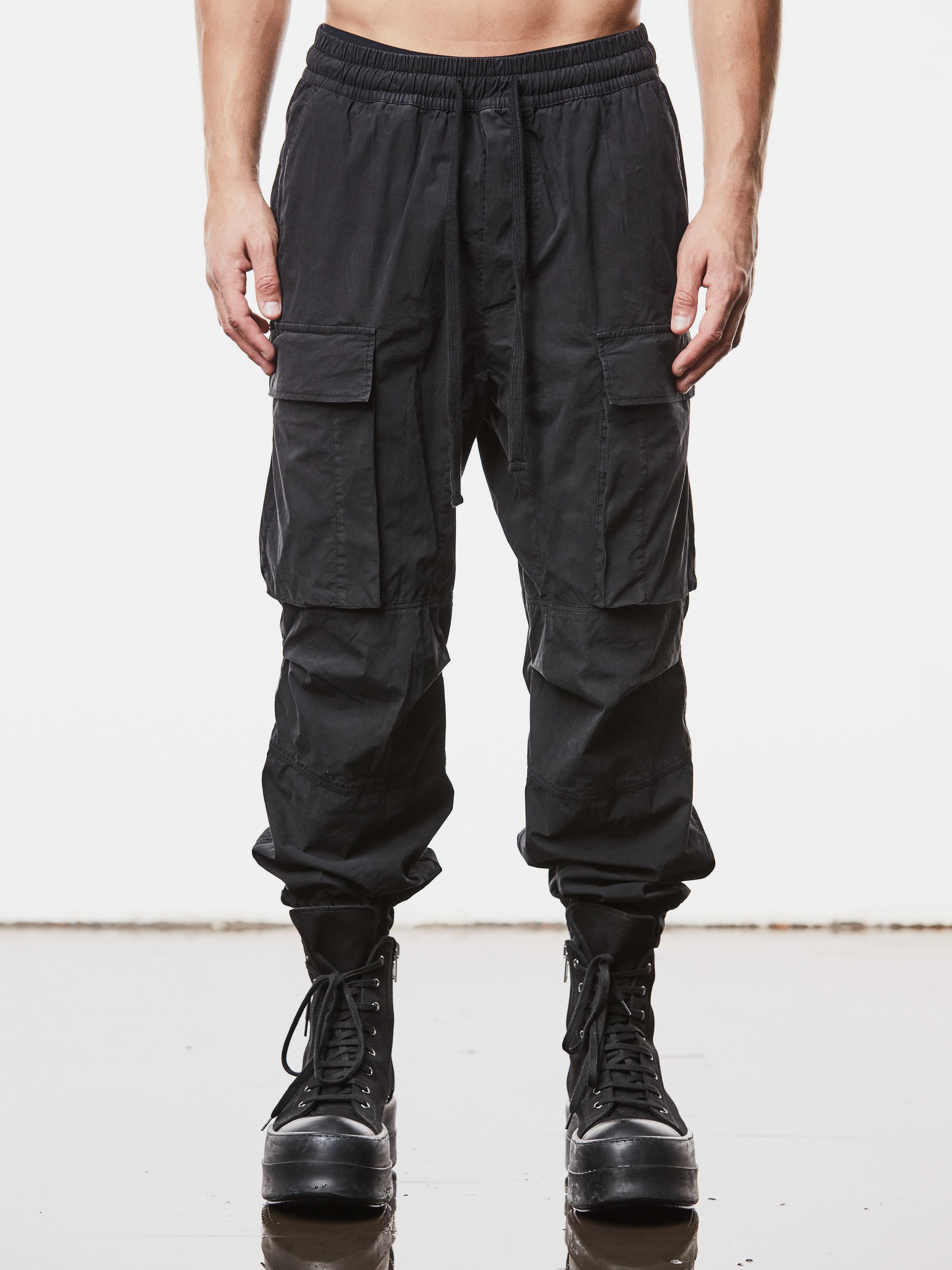 Wide Fit Cargo Trousers