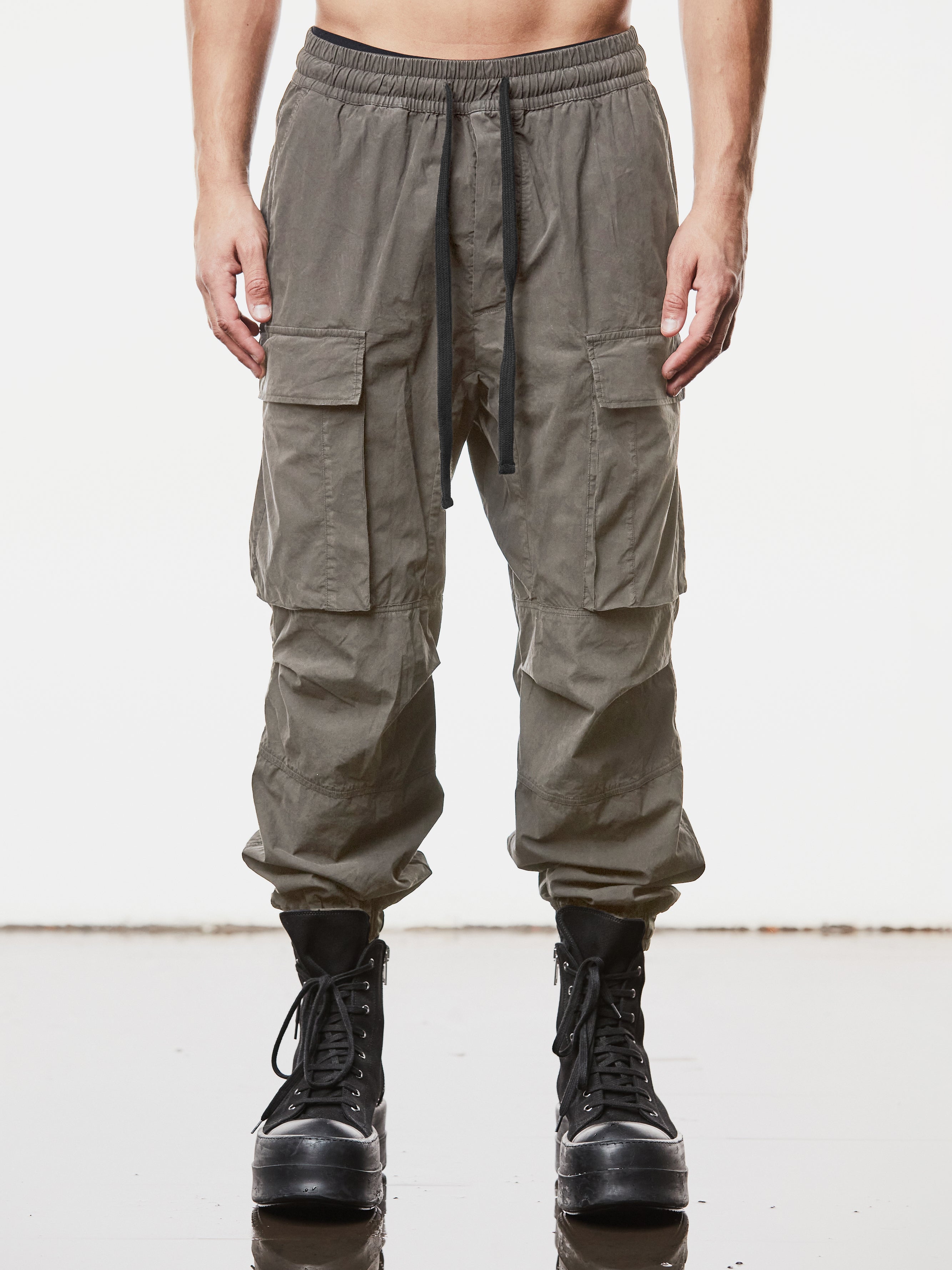 Wide Fit Cargo Trousers