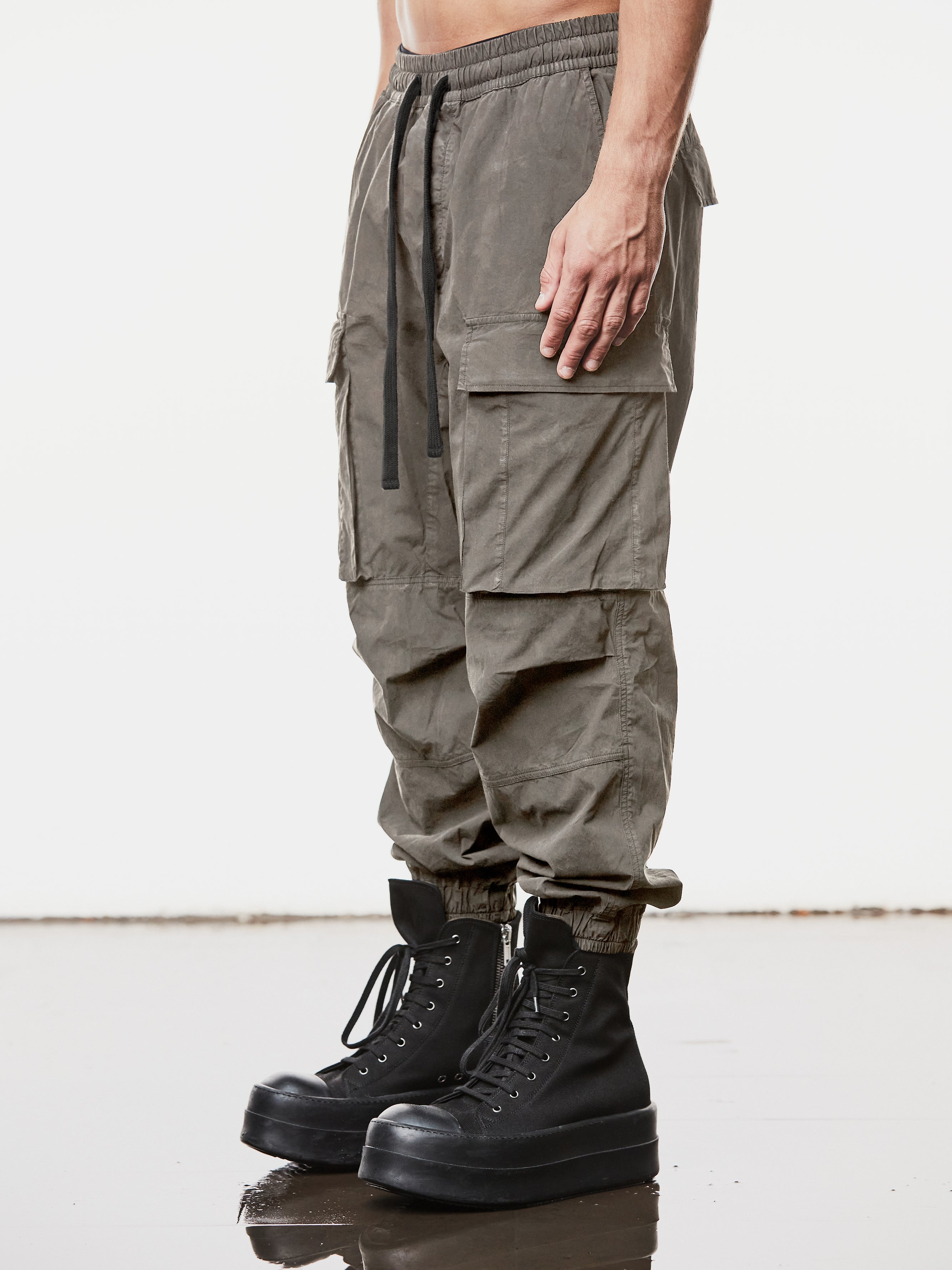 Wide Fit Cargo Trousers