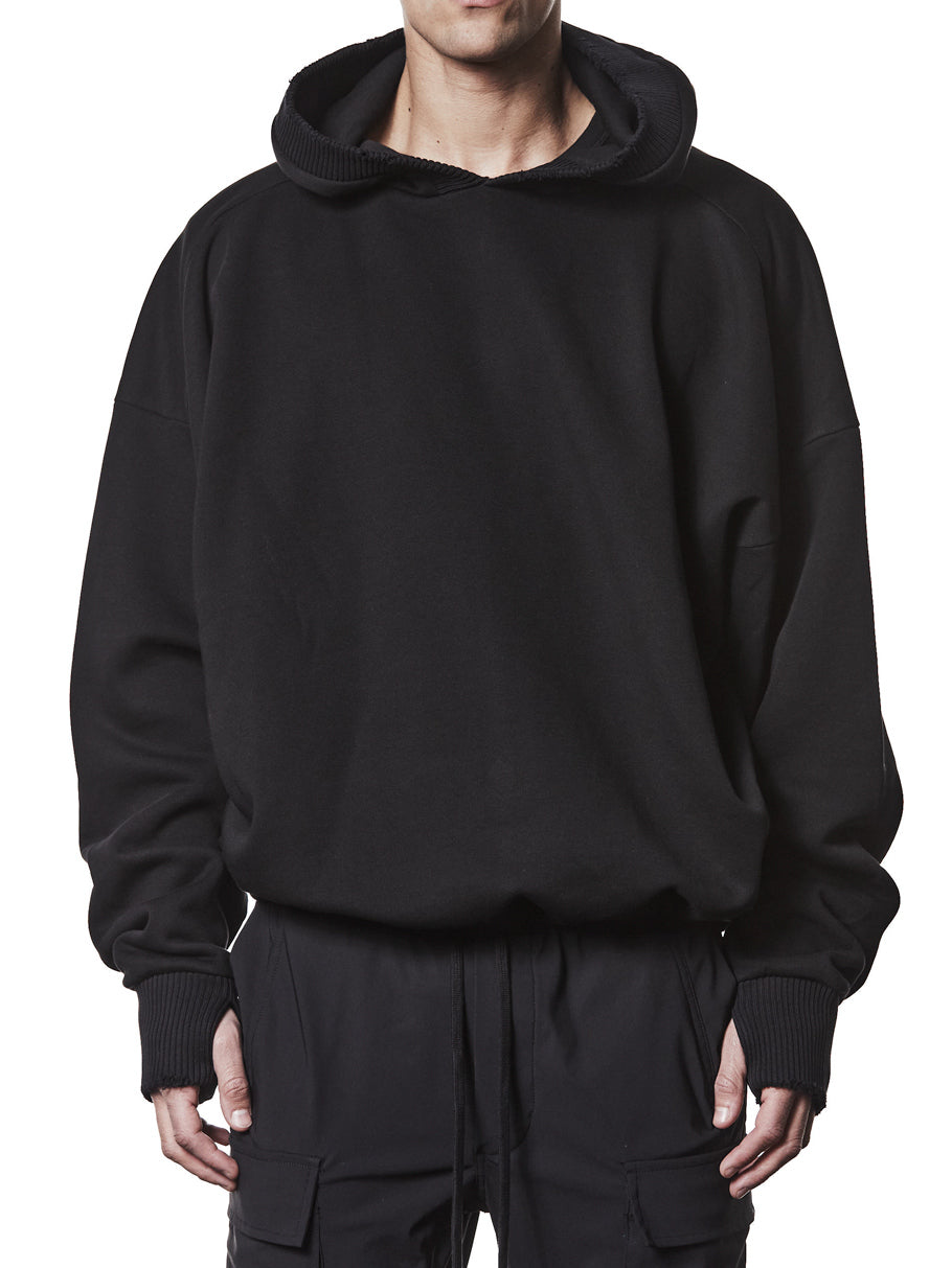Cropped Hooded Sweatshirt