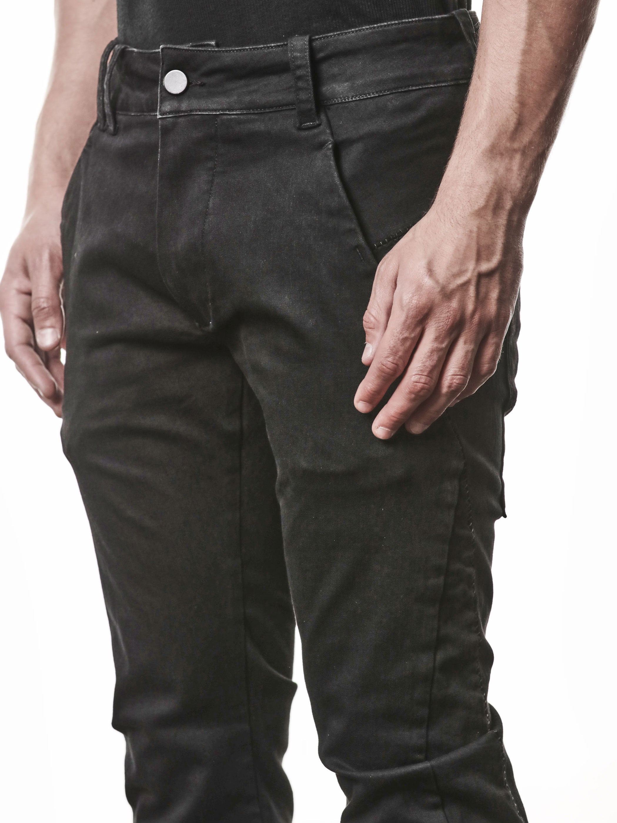 Slim Fit Denim Trousers