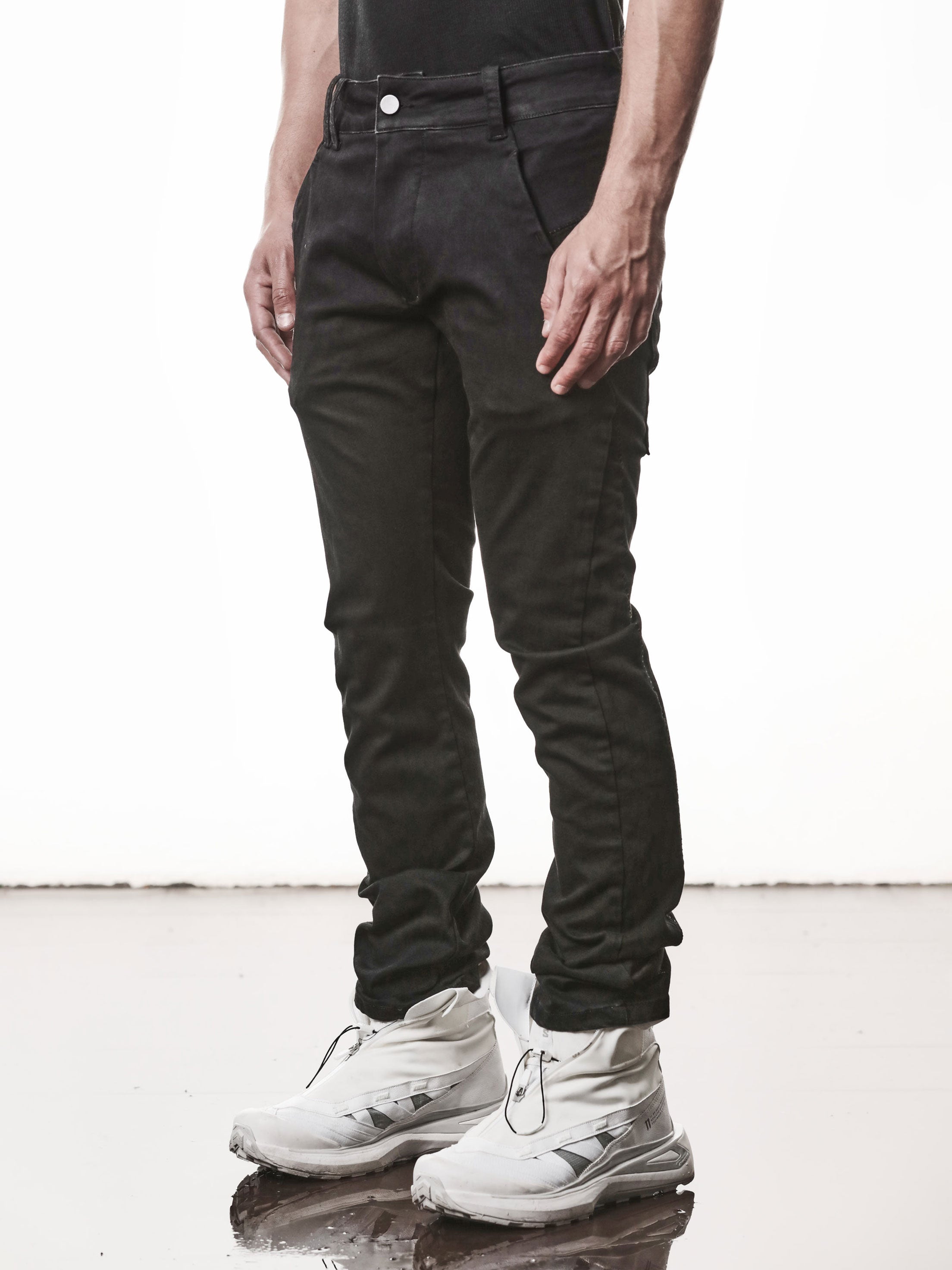 Slim Fit Denim Trousers