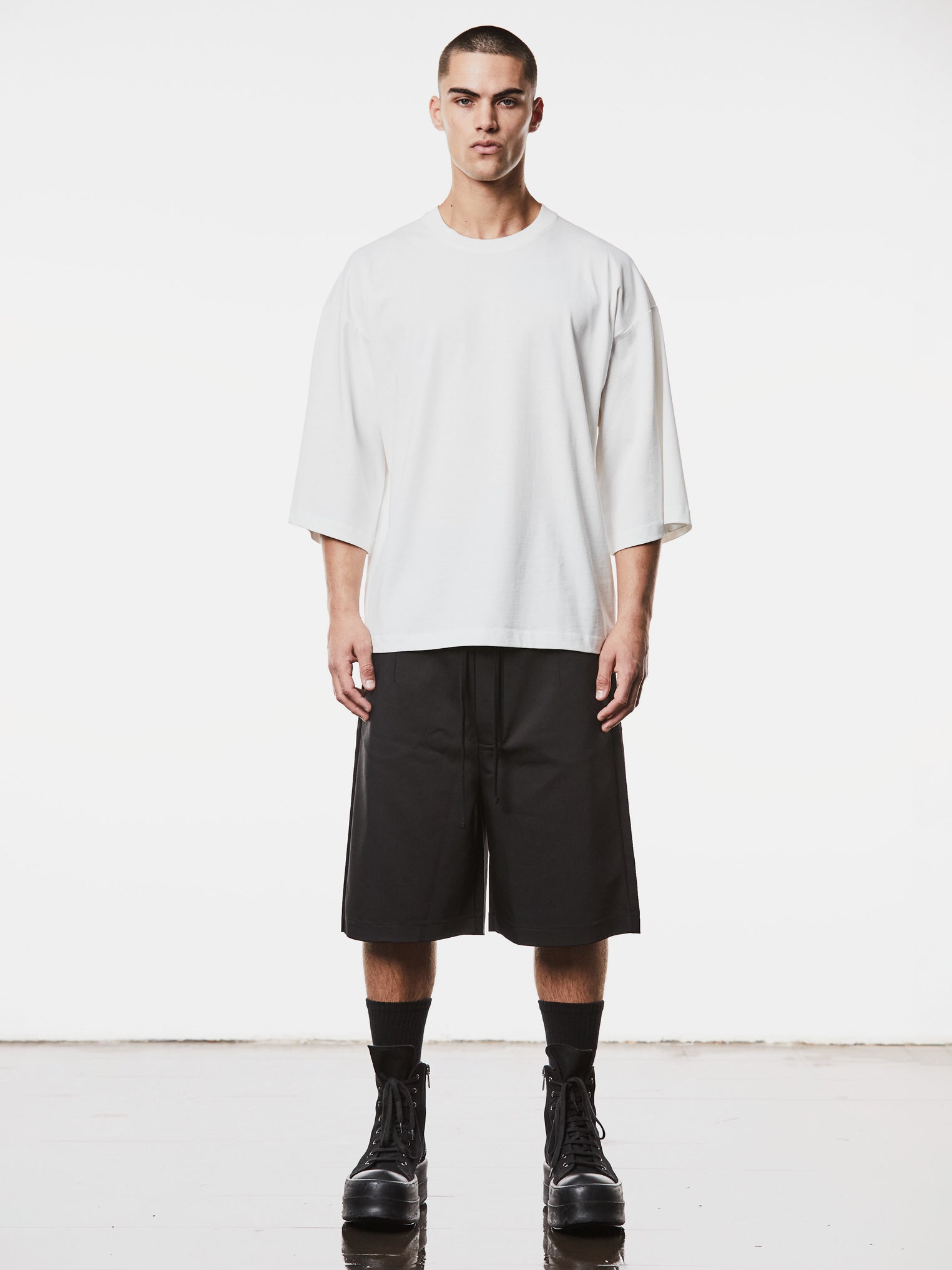 Oversized Round Neck Shirt