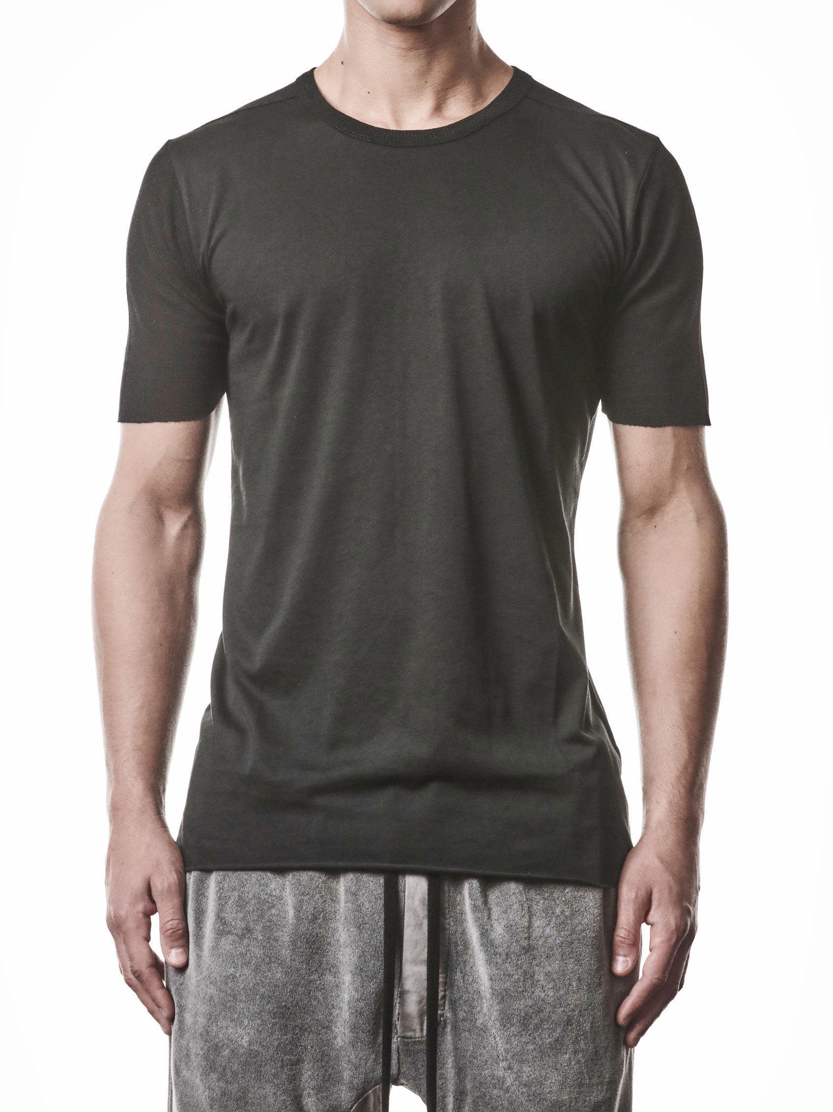 THOM KROM Menswear | Cotton Jersey & Raw-Hem | INN7