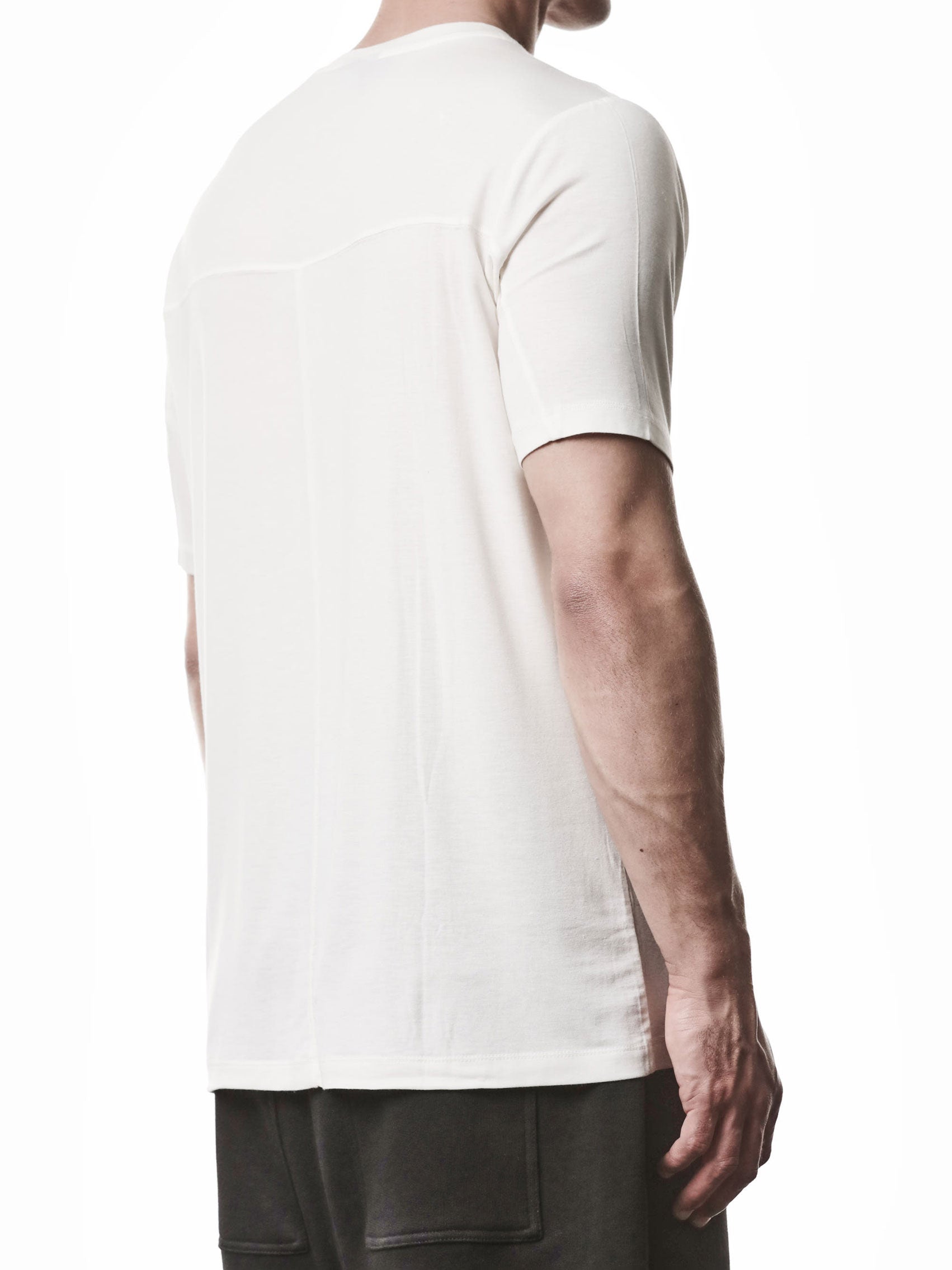 Silk Blend V-Neck T-Shirt
