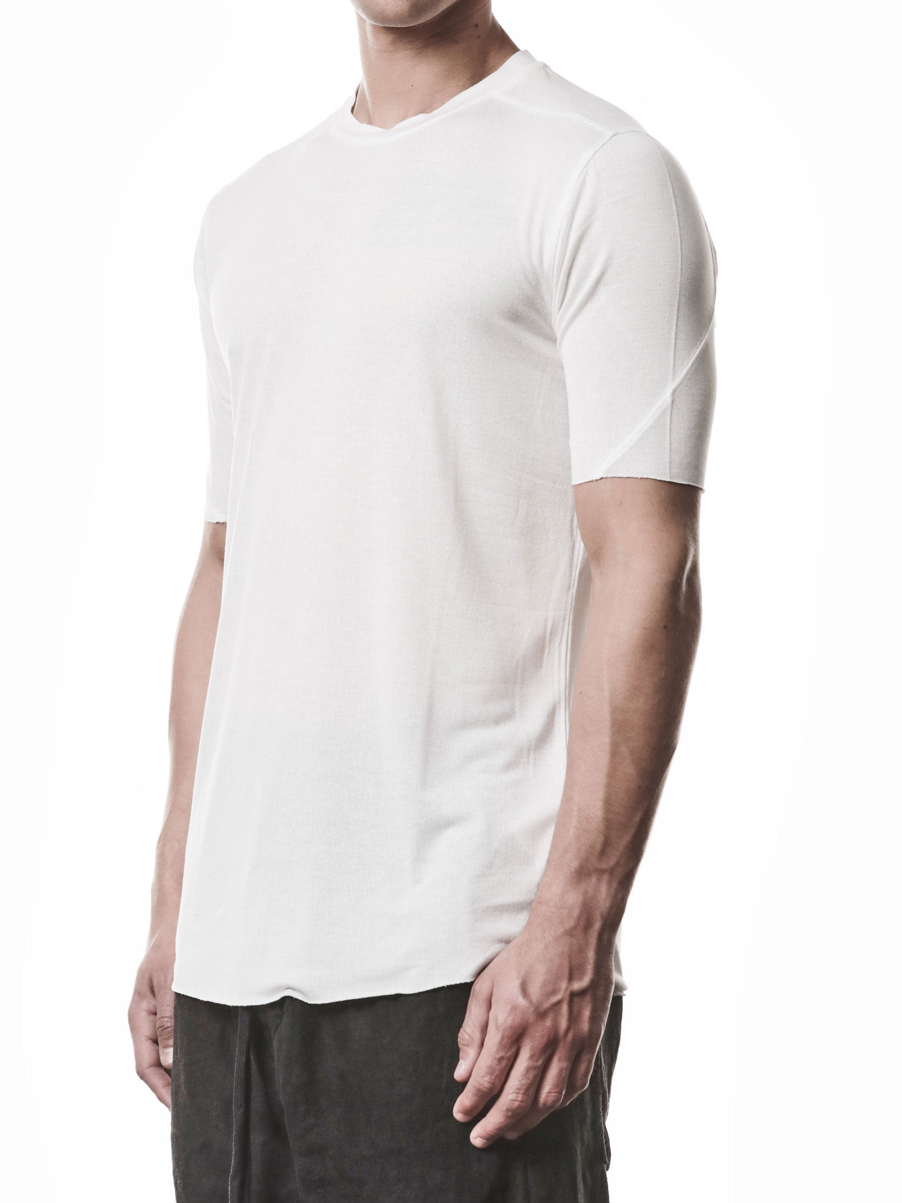 Viscose Raw Edge T-Shirt