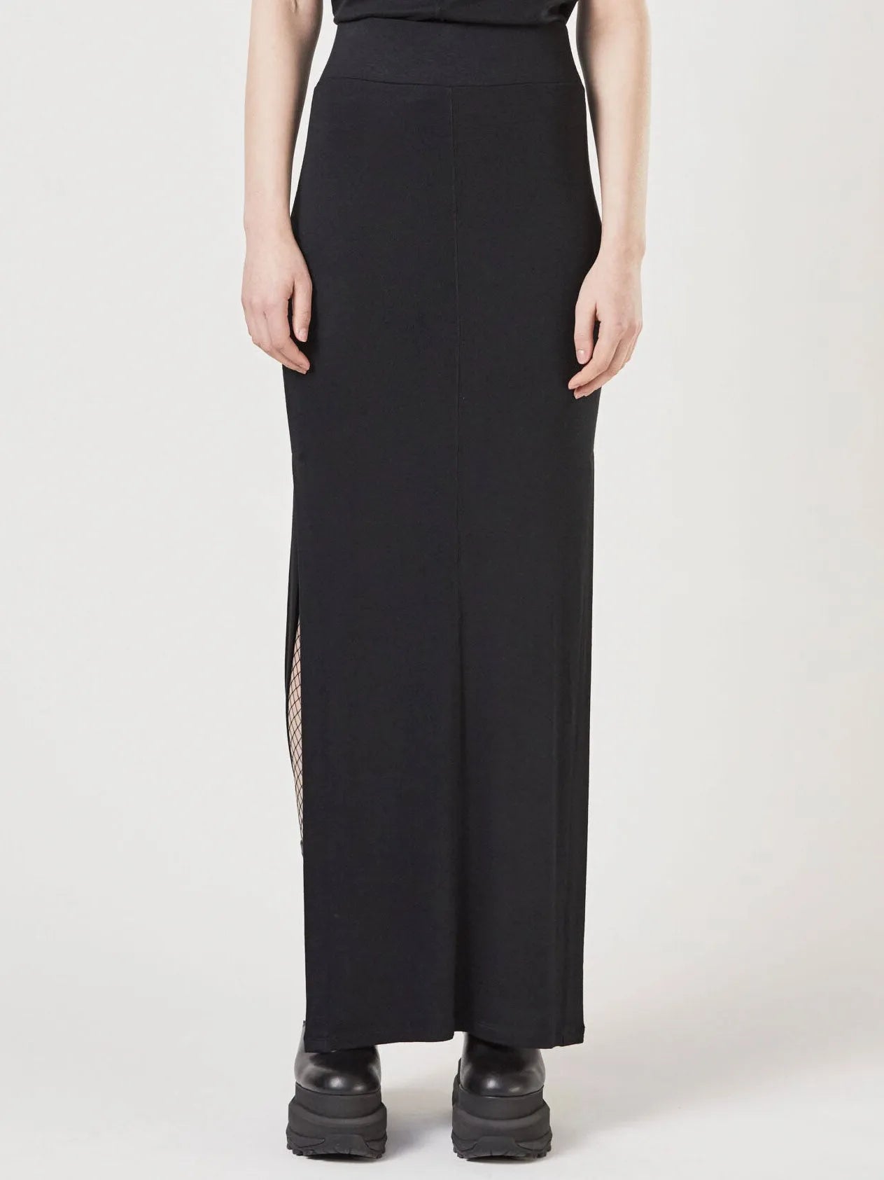 High waist long skirt