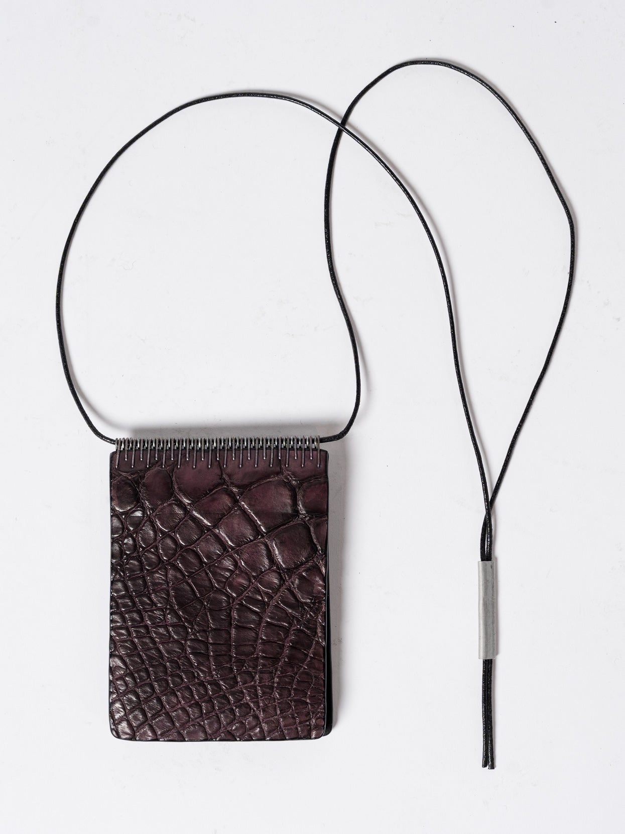 Alligator Leather Wallet - by ISAAC SELLAM