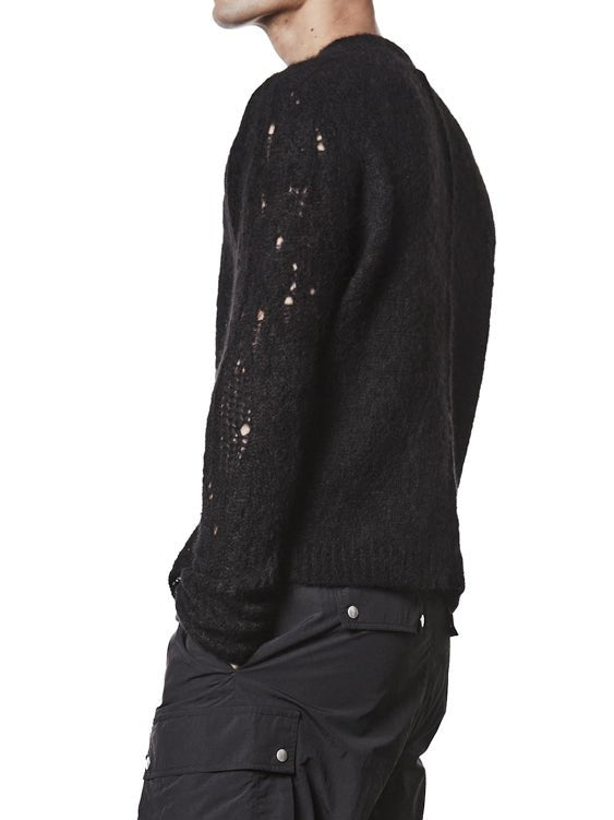 Alpaca Round Neck Sweater - by THOM KROM