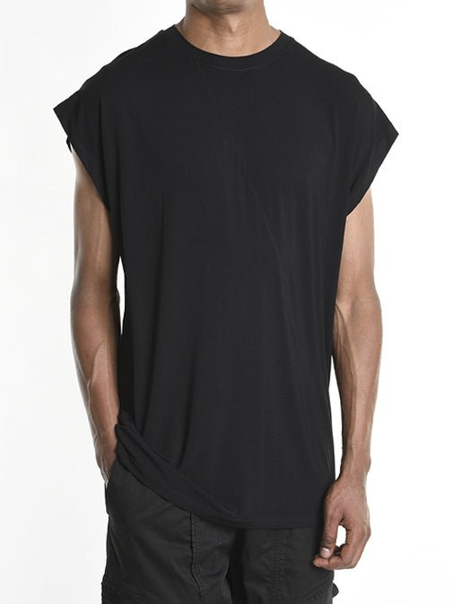 Asymmetric Cut Tank Top - by LA HAINE INSIDE US