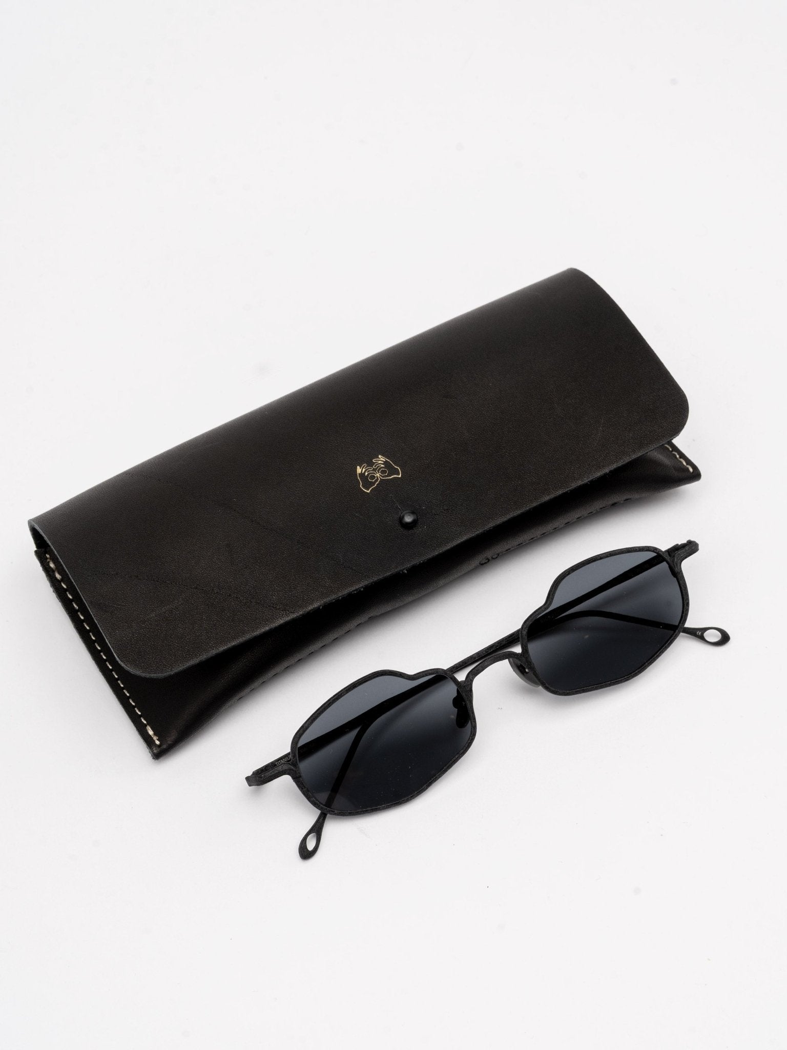Asymmetric Titanium Sunglasses - by RIGARDS