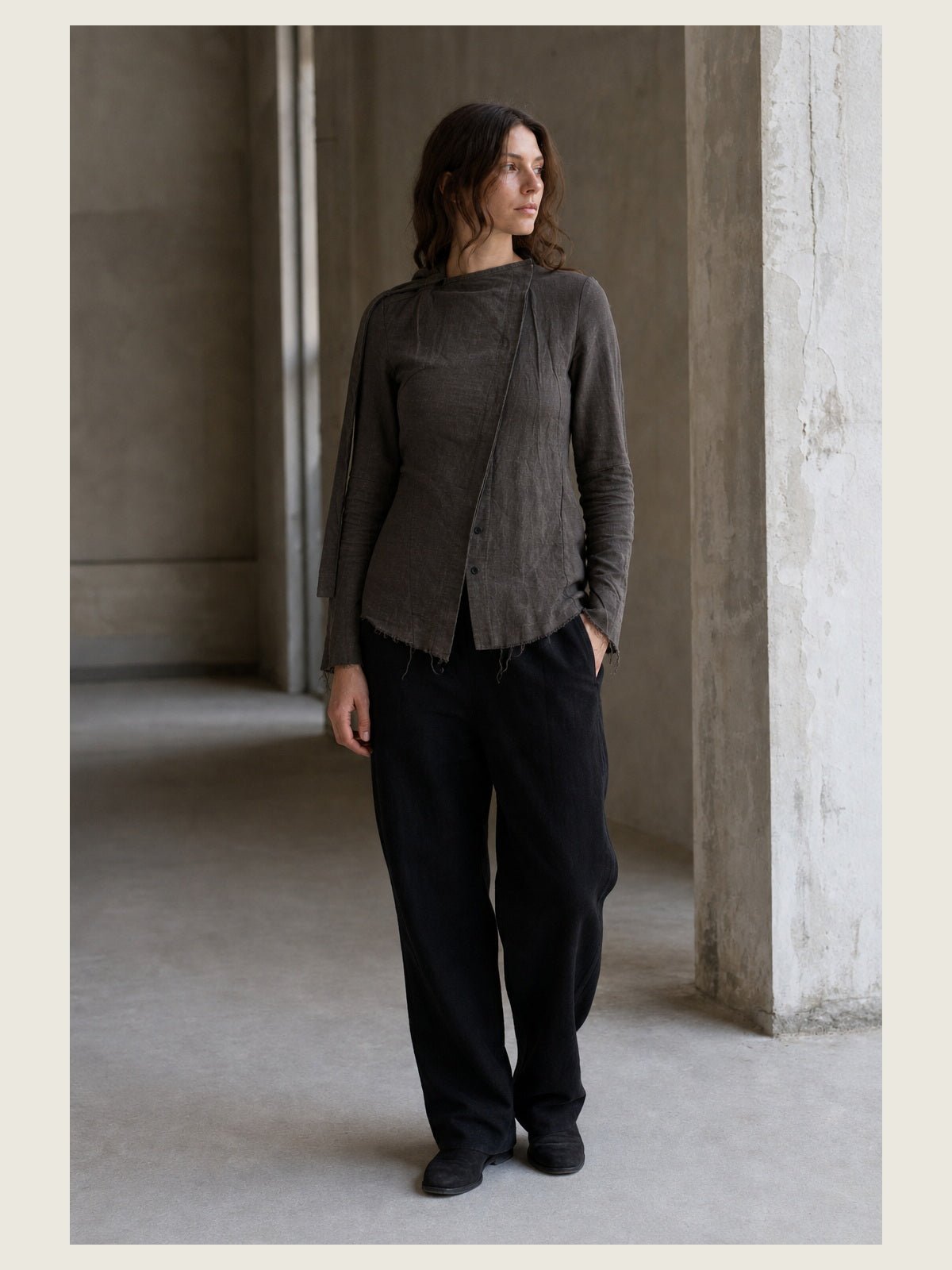 Asymmetrical Shirt - by 139DEC