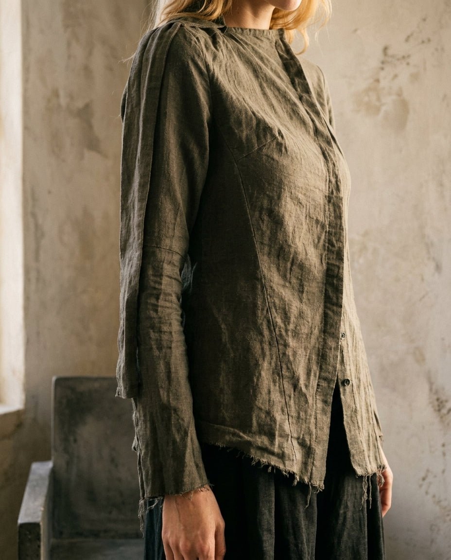 Asymmetrical Shirt - by 139DEC