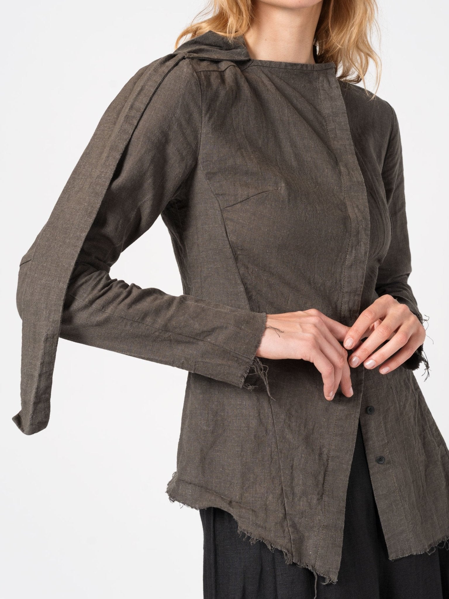 Asymmetrical Shirt - by 139DEC