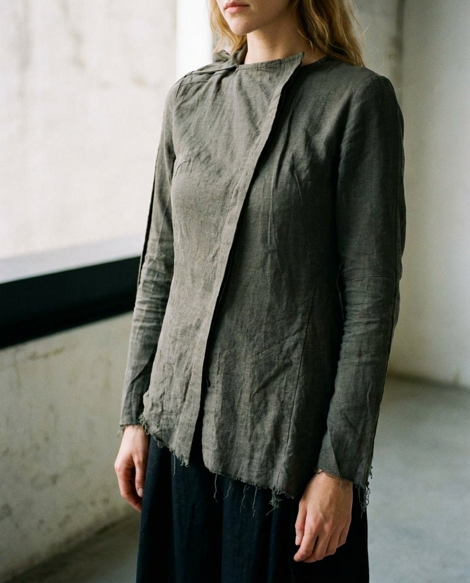 Asymmetrical Shirt - by 139DEC