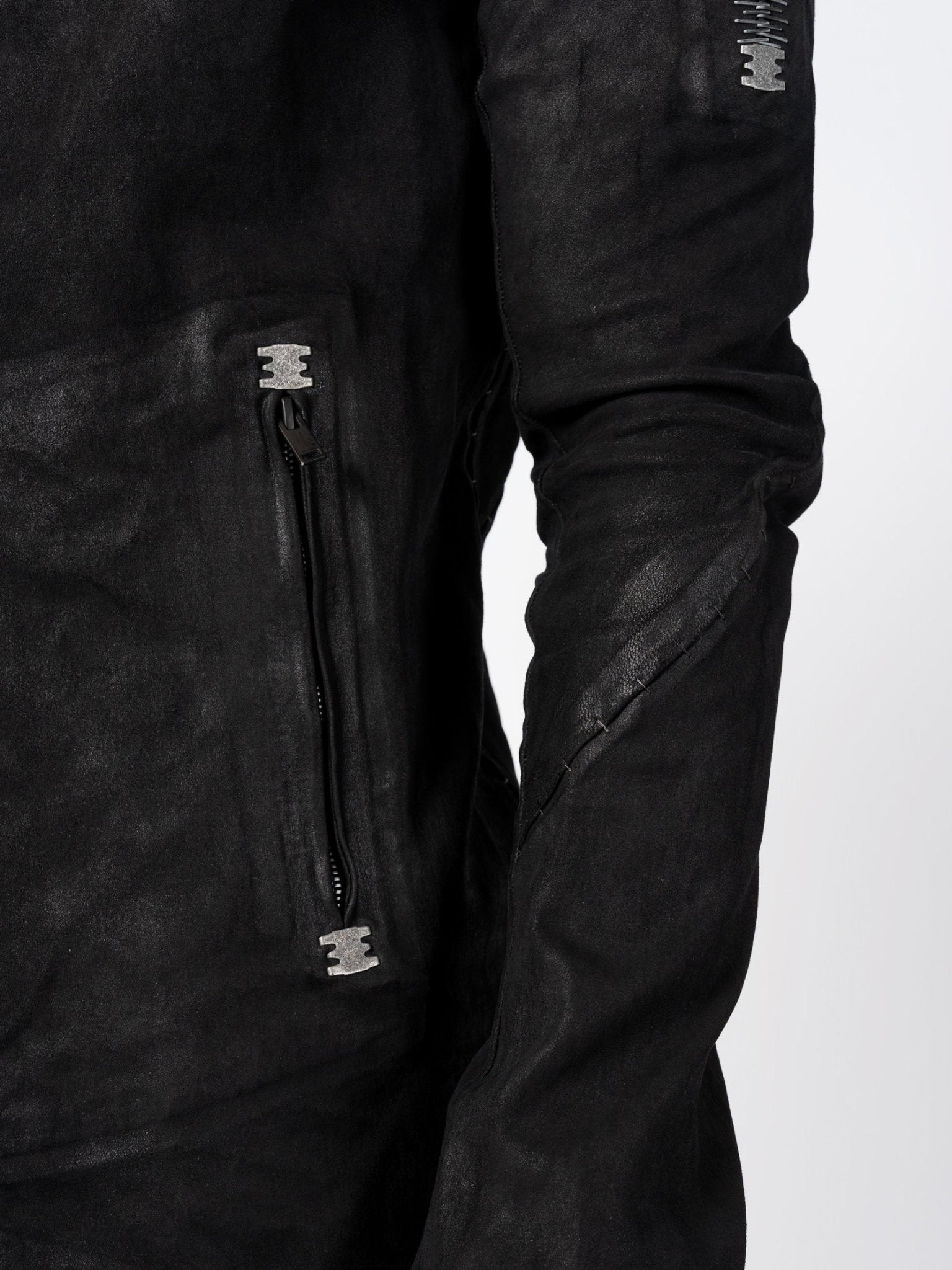 Azymute Leather Jacket - by ISAAC SELLAM