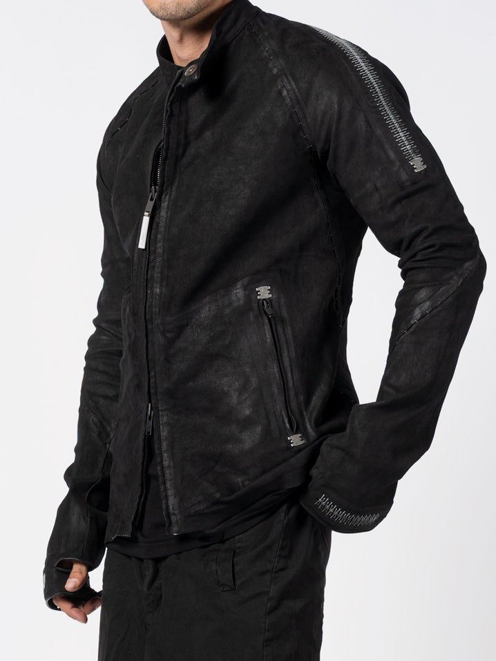 Azymute Leather Jacket - by ISAAC SELLAM