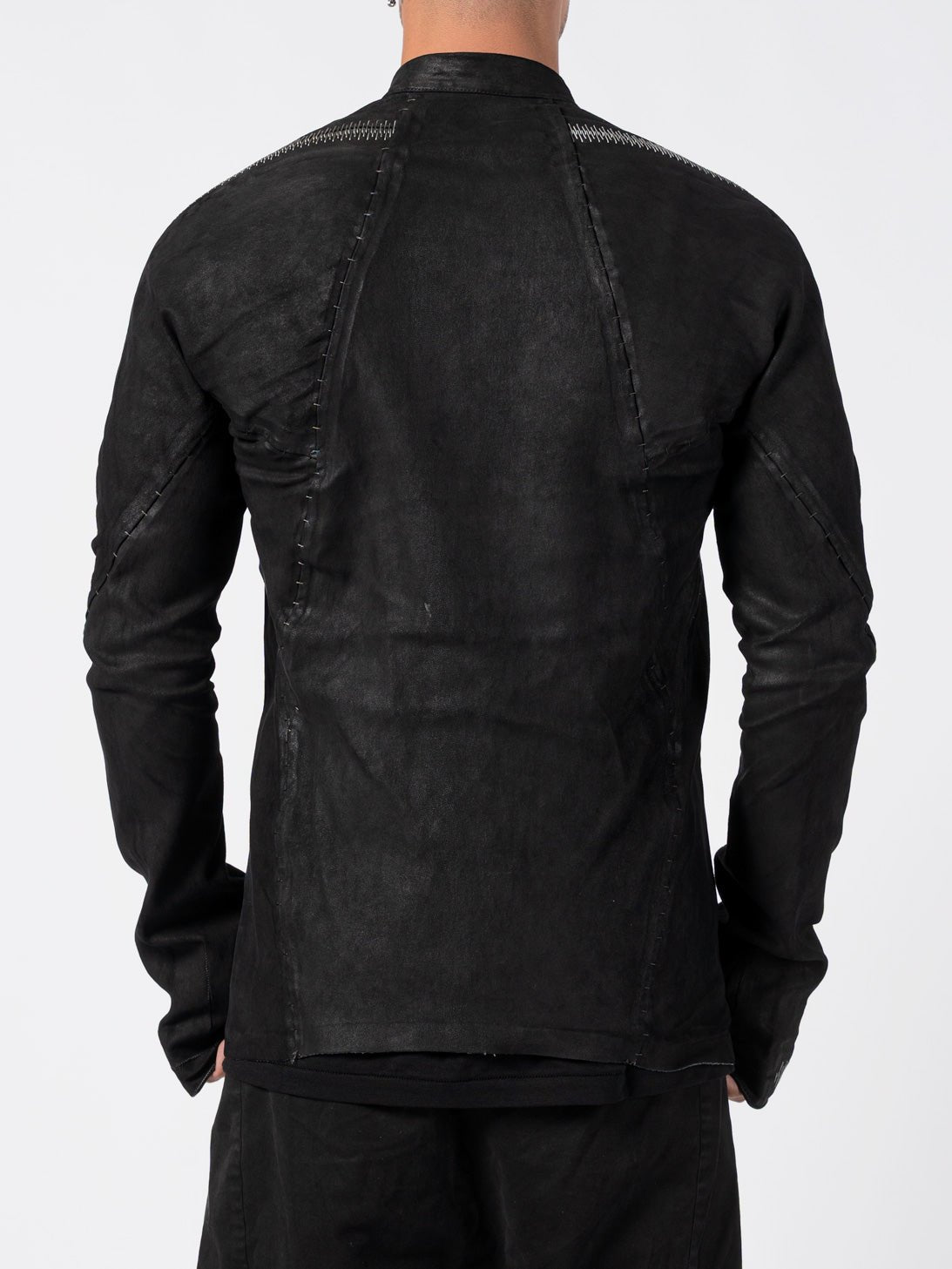 Azymute Leather Jacket - by ISAAC SELLAM