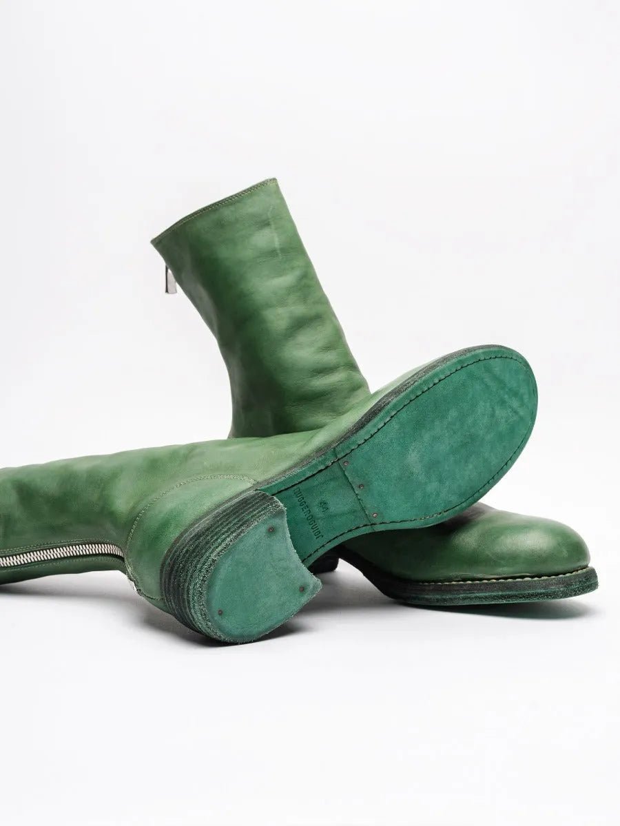 BACK ZIP MID BOOT - by GUIDI