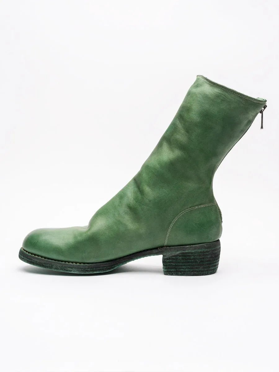 BACK ZIP MID BOOT - by GUIDI
