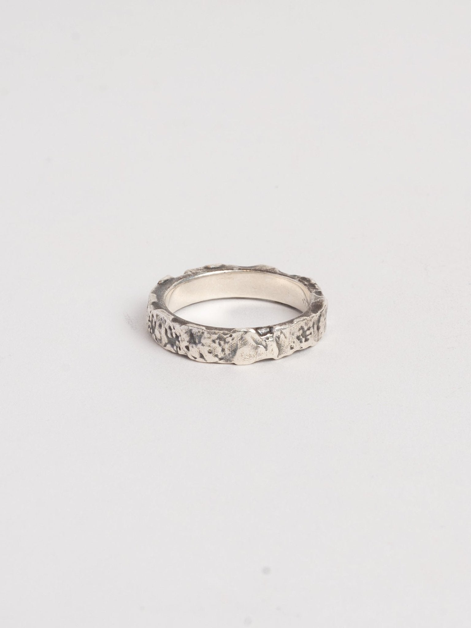 Band Ring with Diamond Accents - by AITO