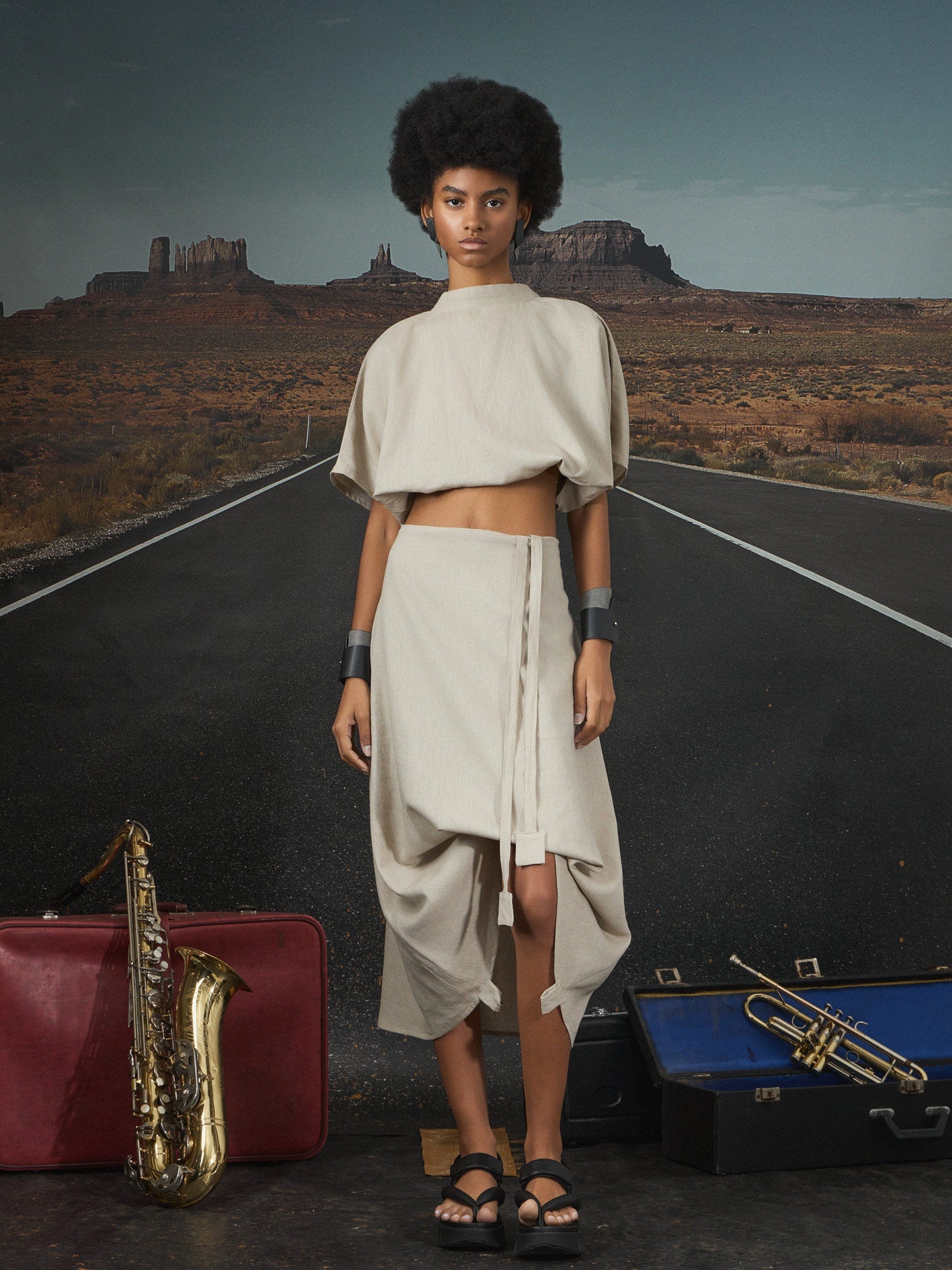 Bessie Smith – versatile skirt - by Eating the Goober