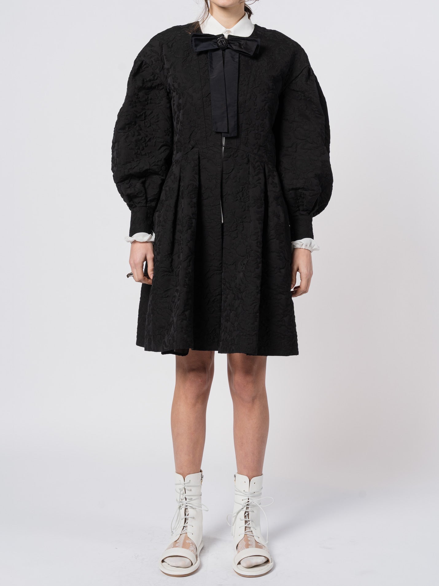 Brocade Jacket Dress - by SHARONA SHARVIT