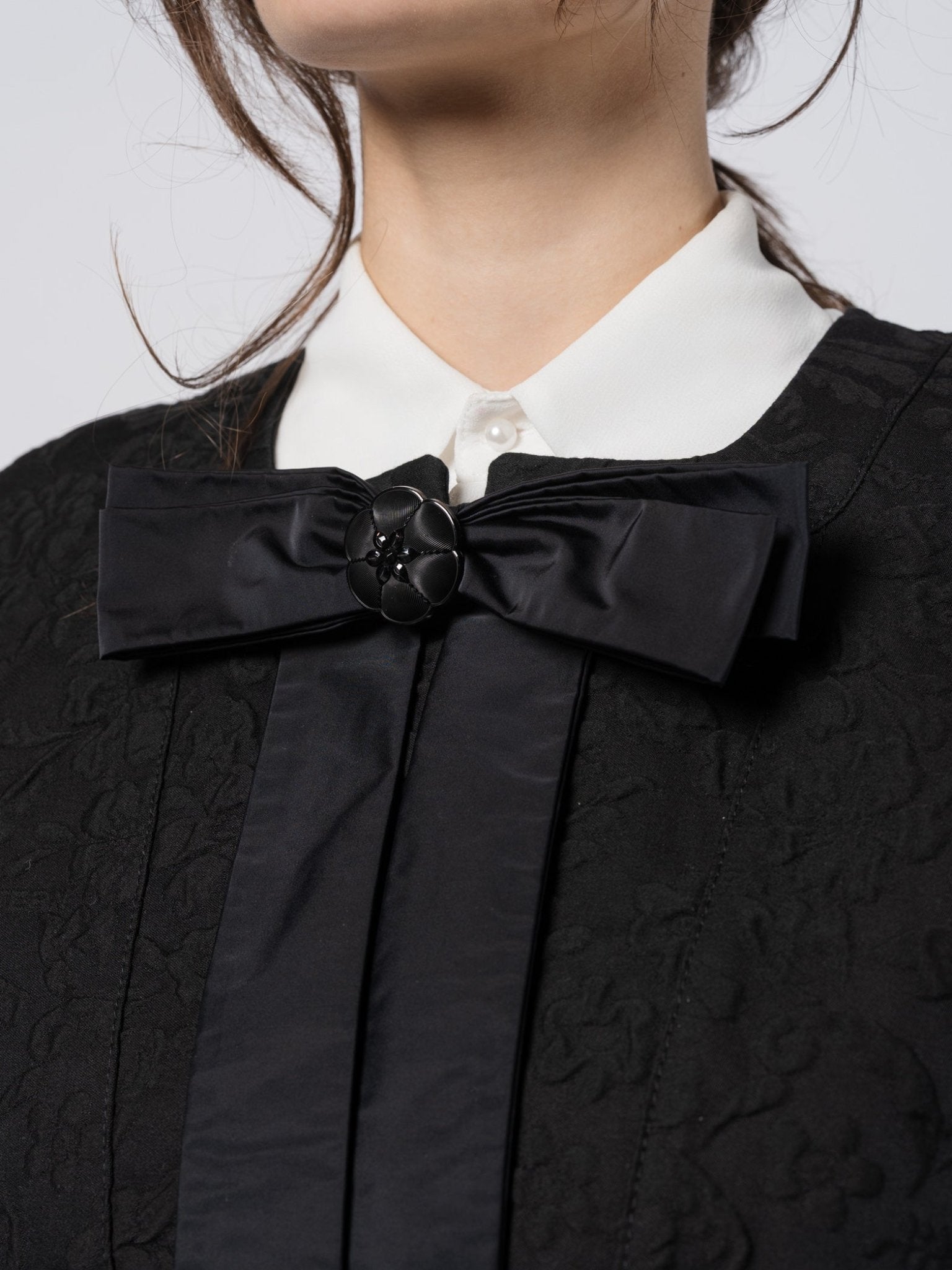 Brocade Jacket Dress - by SHARONA SHARVIT