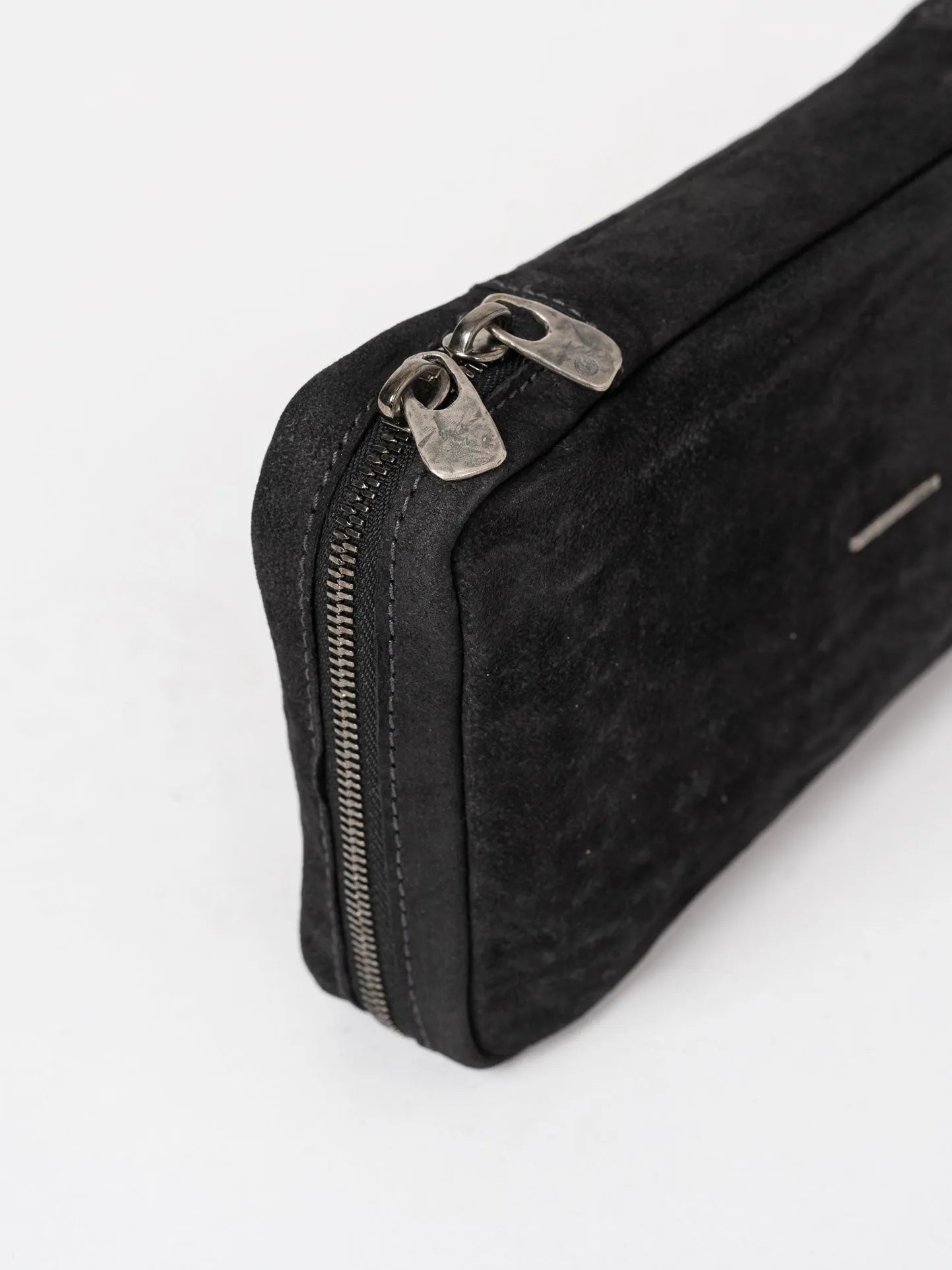 Bullskin Wallet with Silver Staples - by DANIELE BASTA