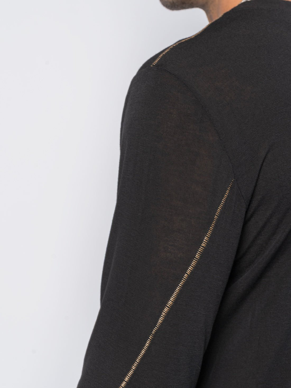 Button - Up Long Sleeve T-Shirt - by NOSTRA SANTISSIMA