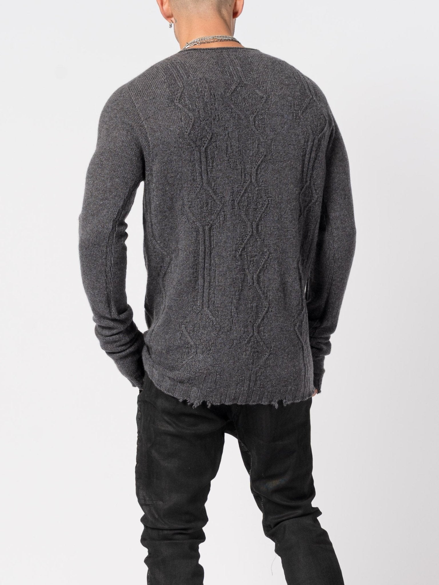 Cashmere Textured Knit - by MD75