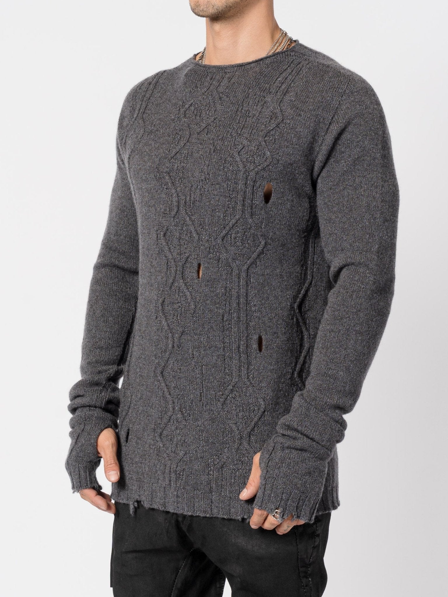 Cashmere Textured Knit - by MD75