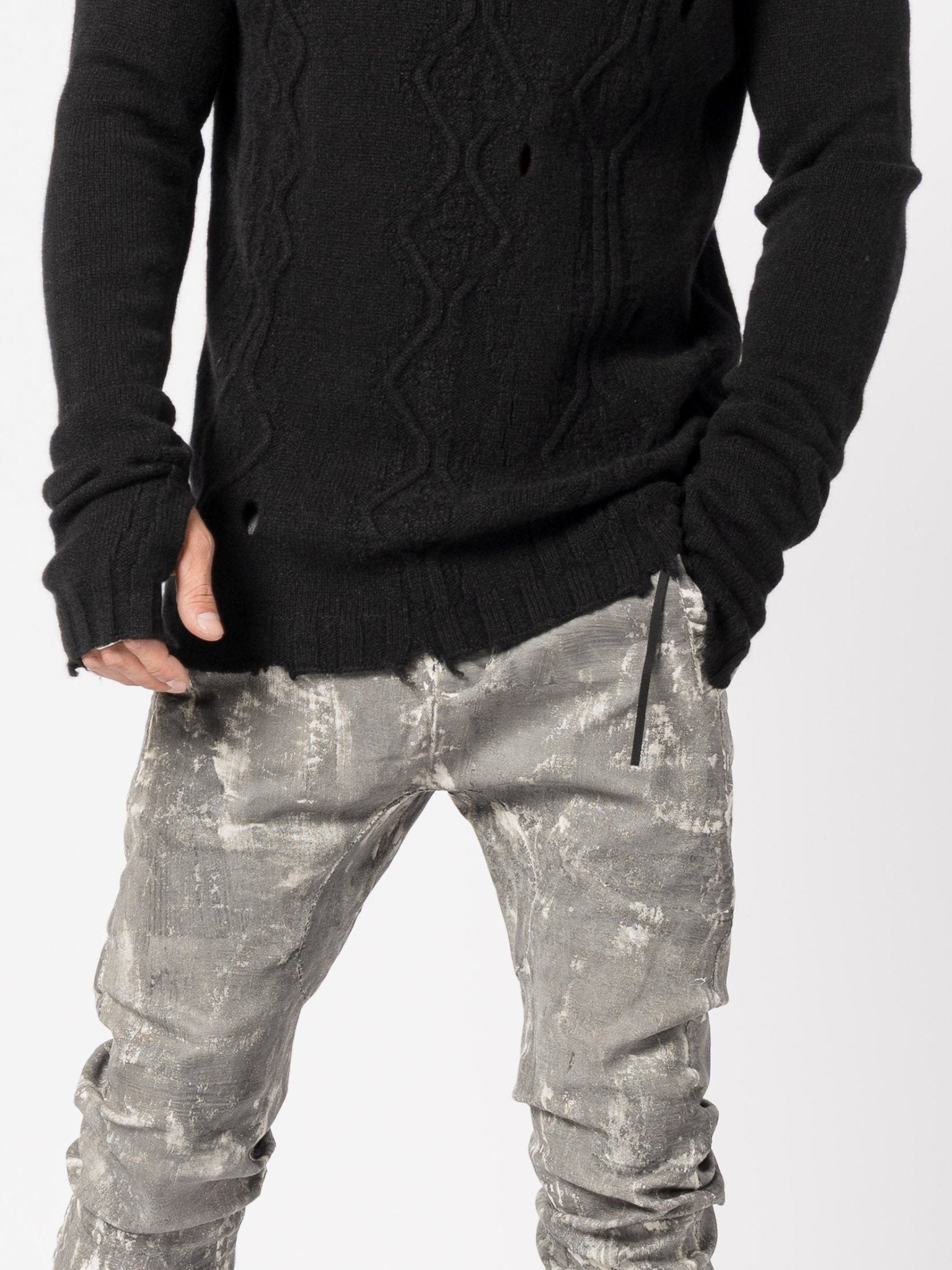 Cashmere Textured Knit - by MD75