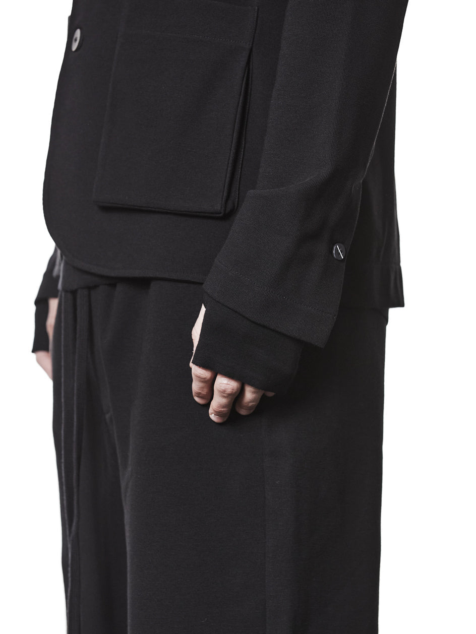 Cotton - Blend Jersey Blazer - by THOM KROM