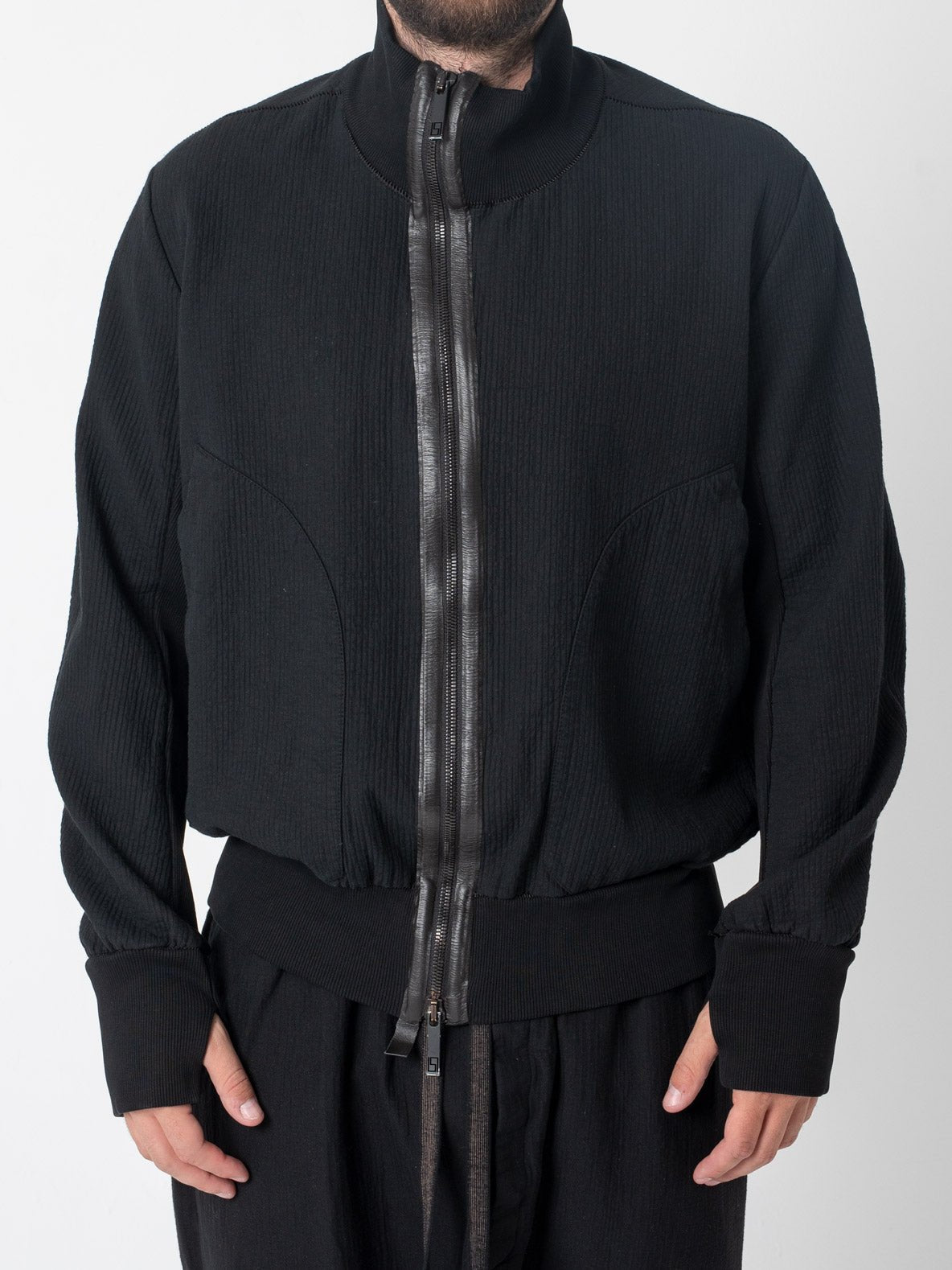 Cotton Bomber Jacket - by ISAAC SELLAM