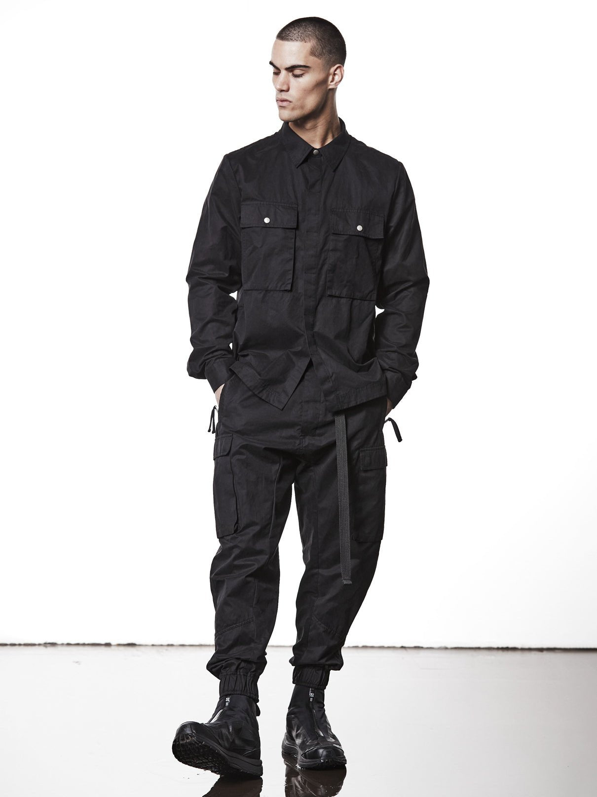 Cotton Mix Shirt - by THOM KROM