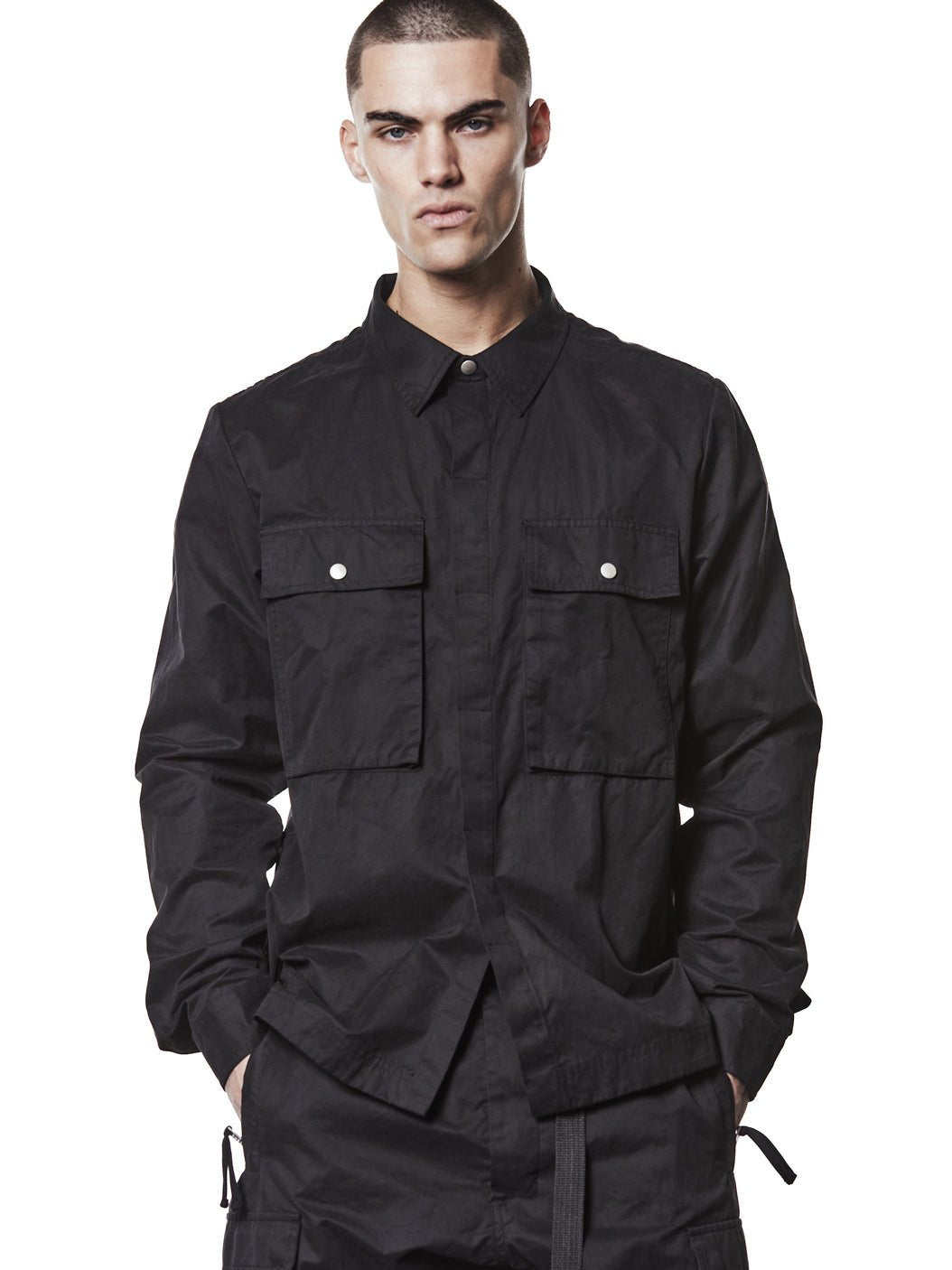 Cotton Mix Shirt - by THOM KROM