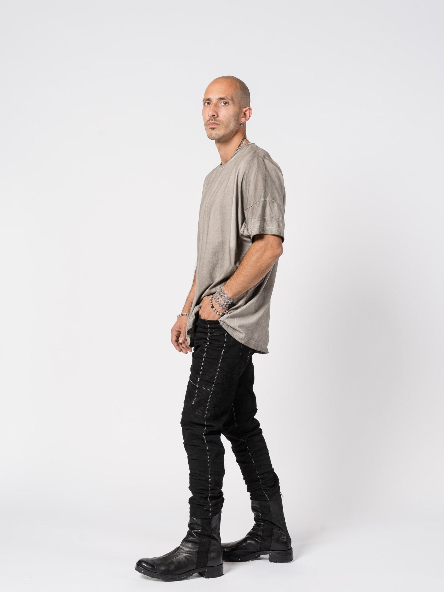 Cotton Tee with Dissolv Finish - by MD75