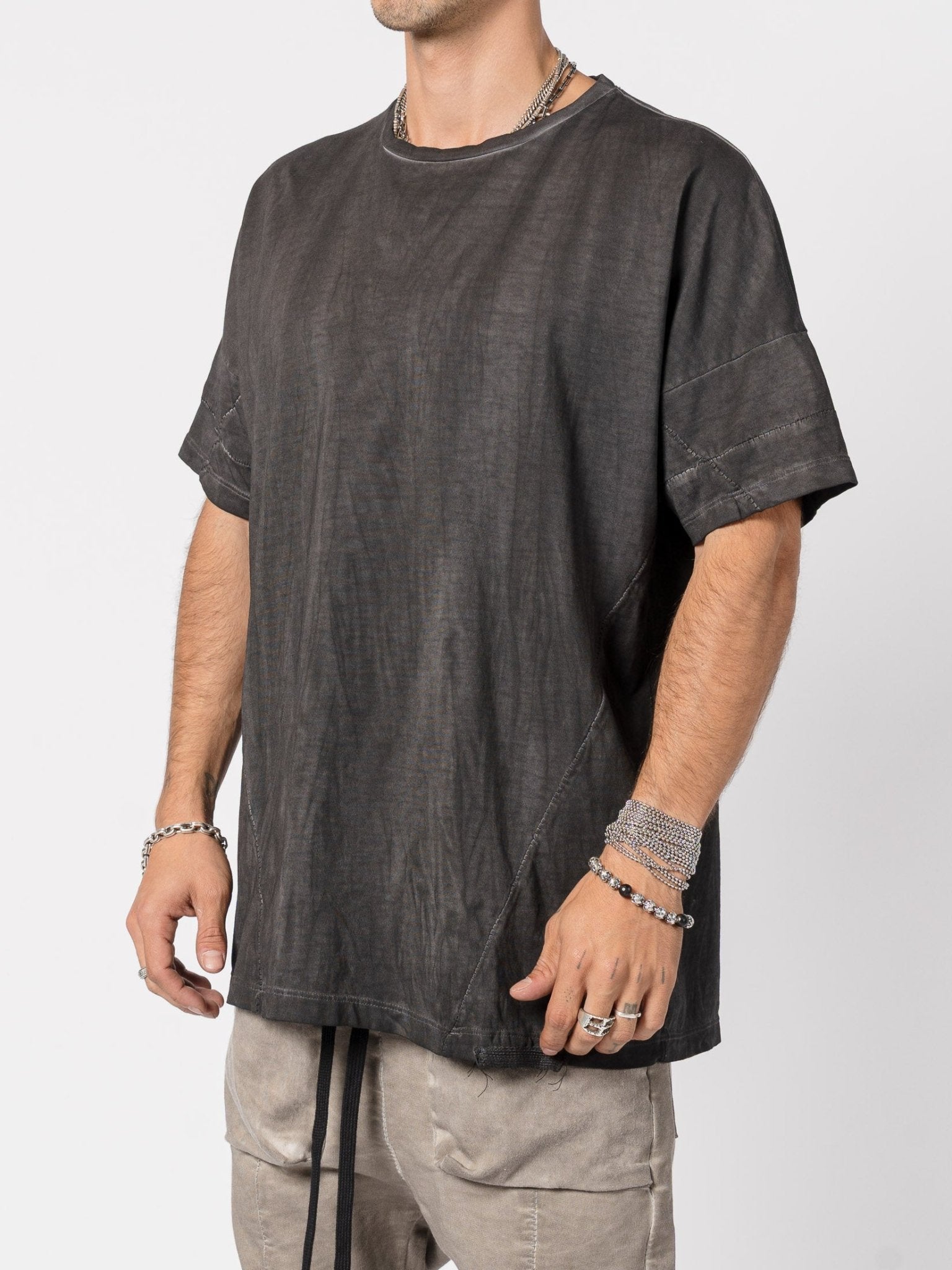 Cotton Tee with Dissolv Finish - by MD75