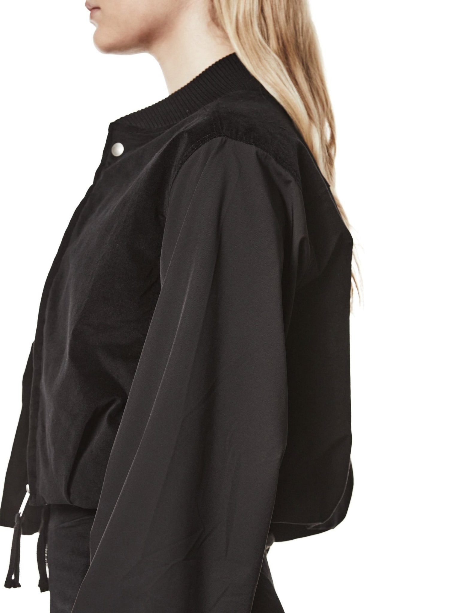 Cropped Bomber Jacket - by THOM KROM