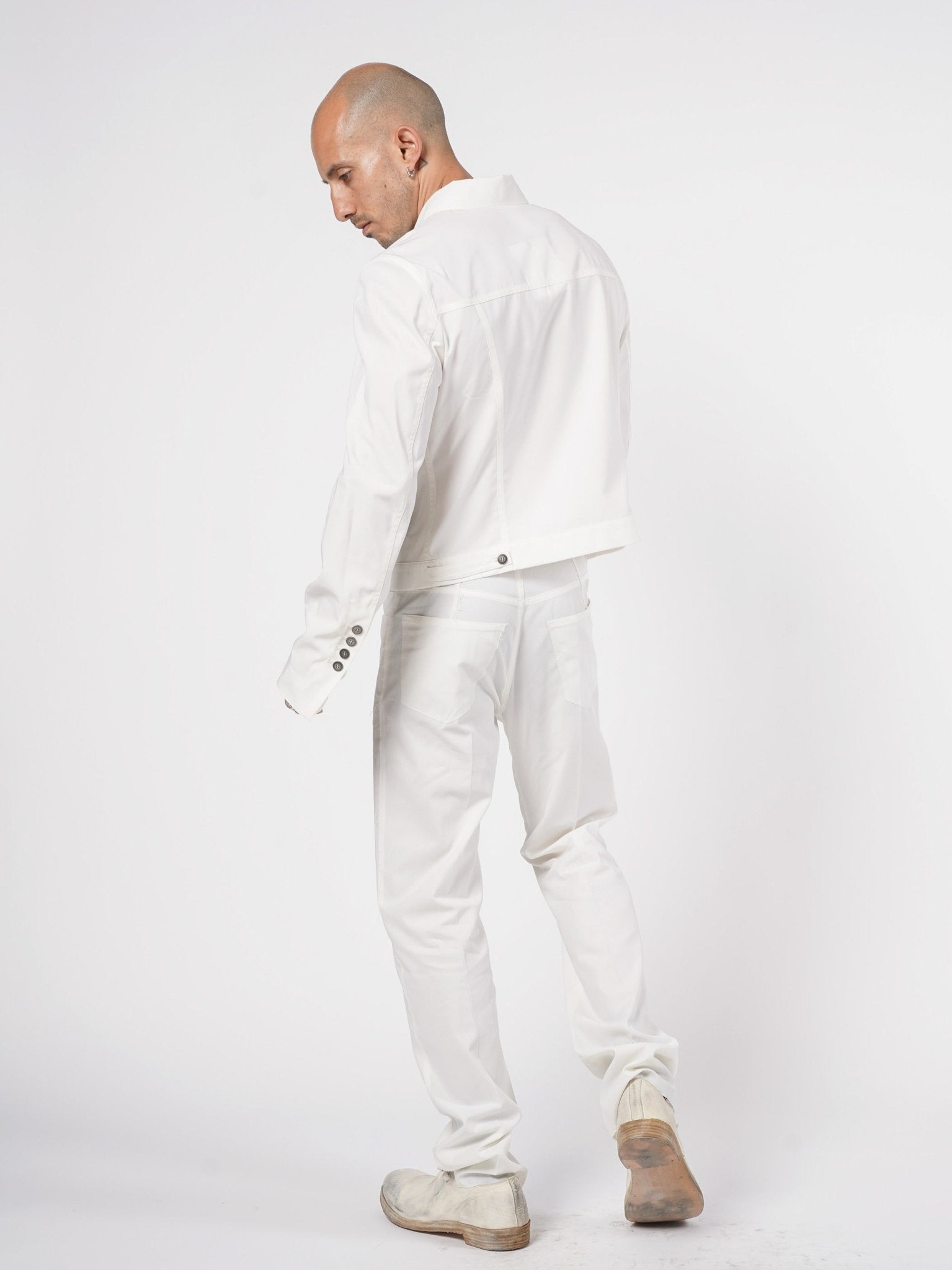 Cropped Structured Jacket - by SAPIO