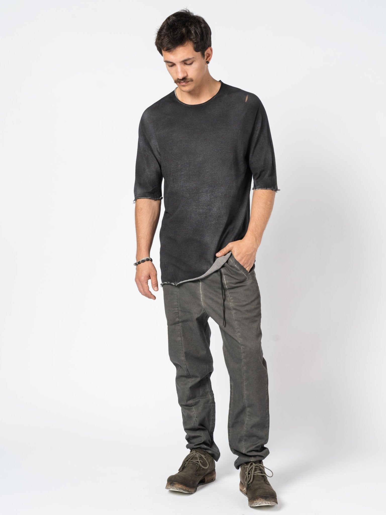 Distressed Lightweight Tee - by MD75