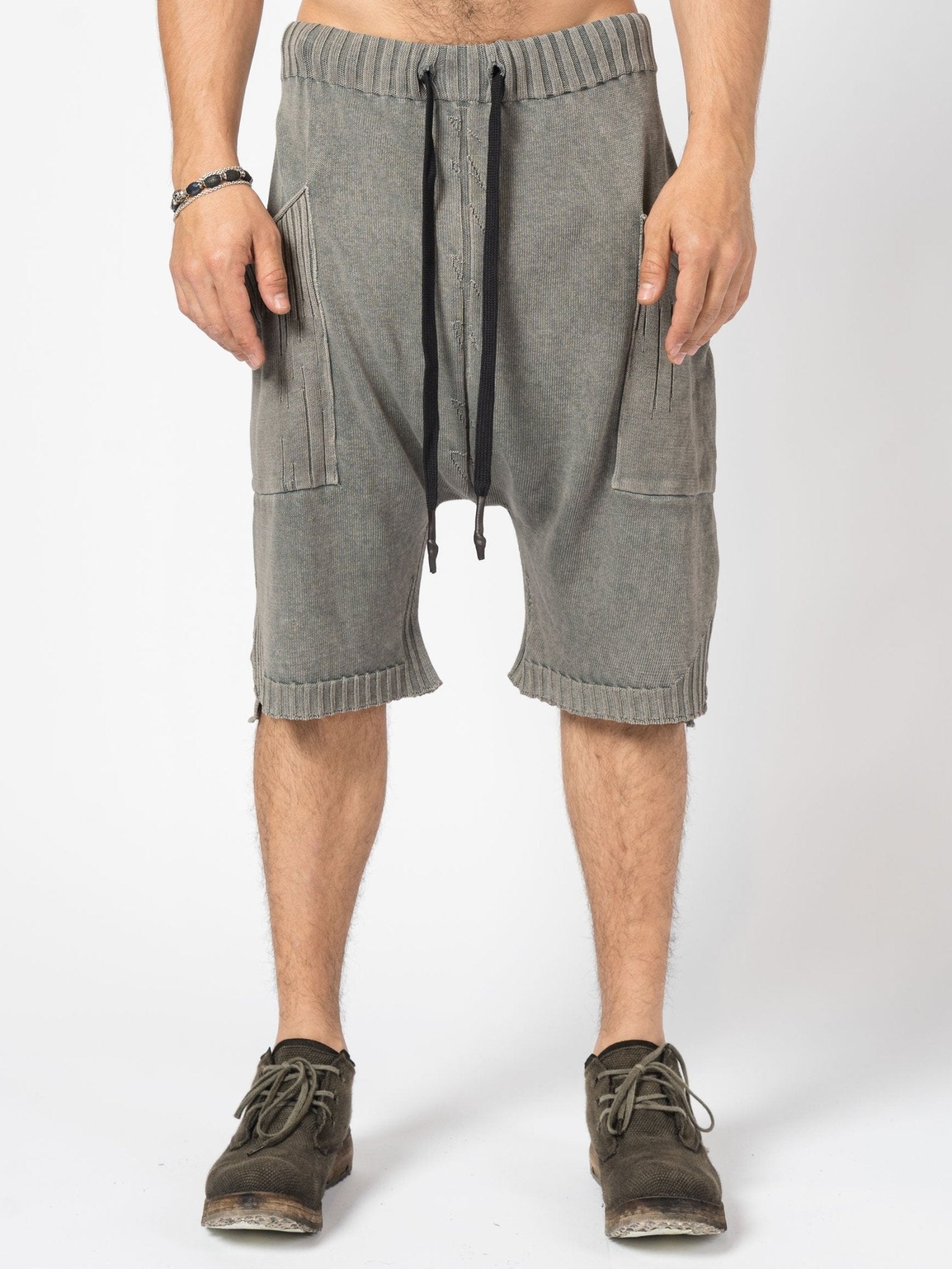 Drop - Crotch Knit Shorts - by MD75