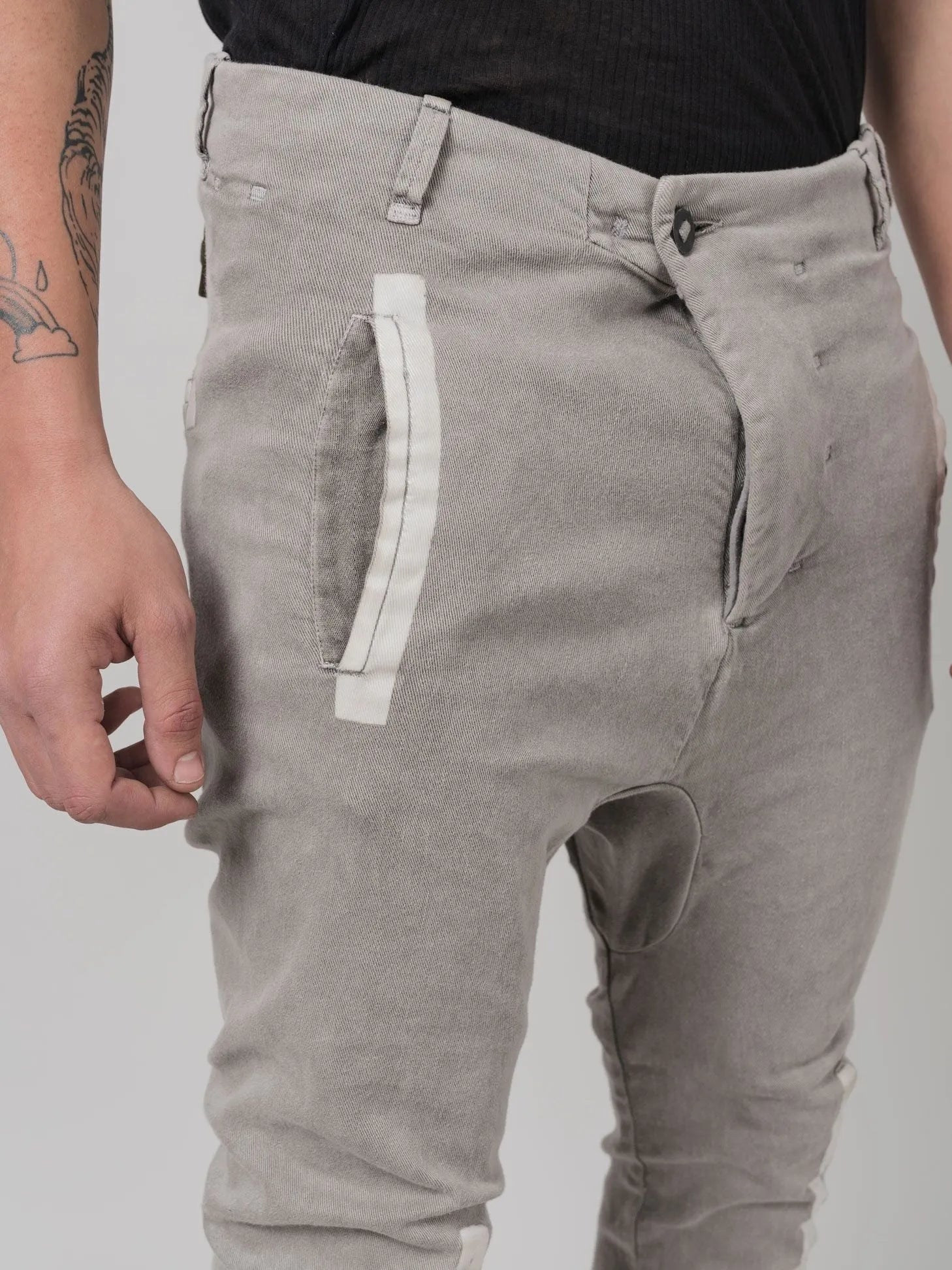 Boris Bidjan Saberi P11 Drop-Crotch Pants