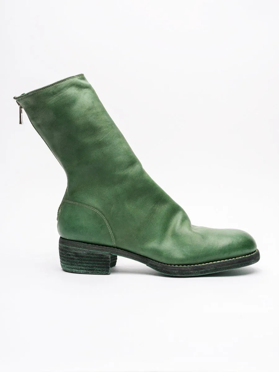 BACK ZIP MID BOOT